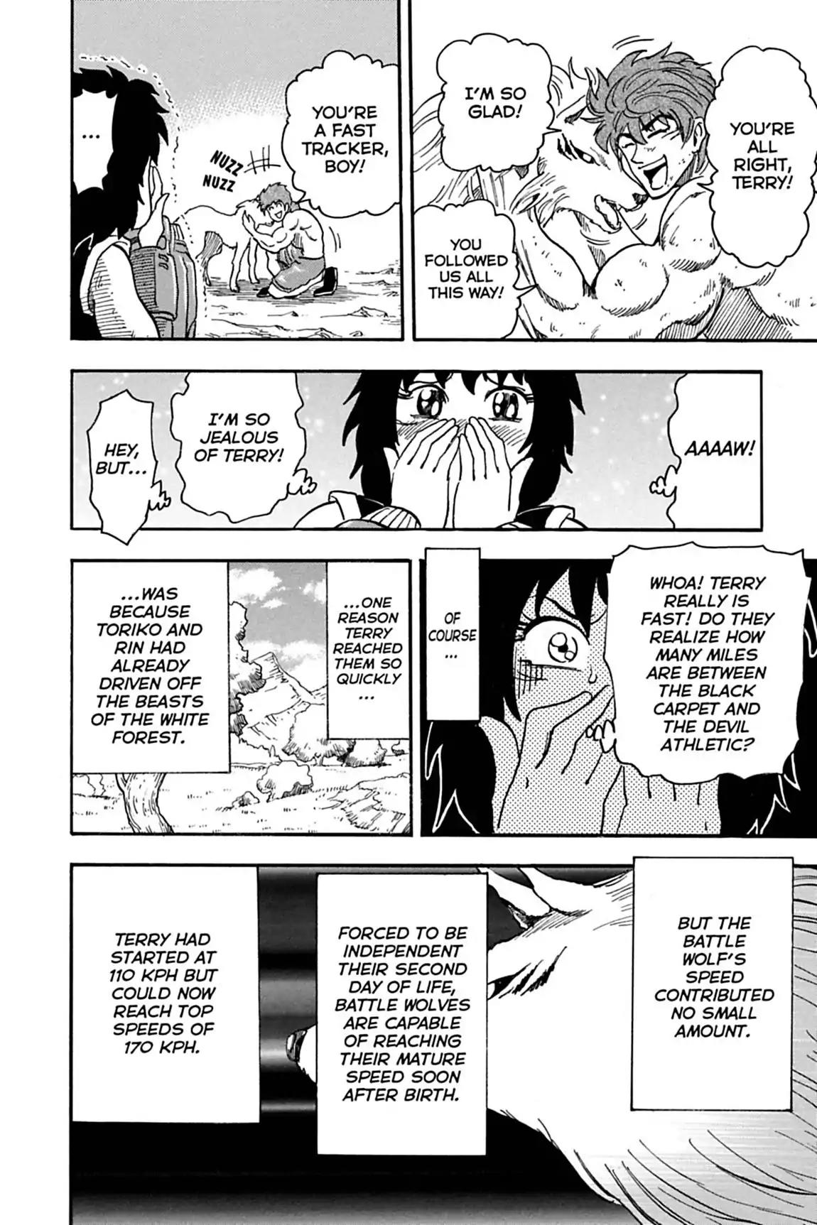 Toriko Chapter 38 page 12 - Chapter 38: Vol.5 Gourmet 38: Devil Athletic!!