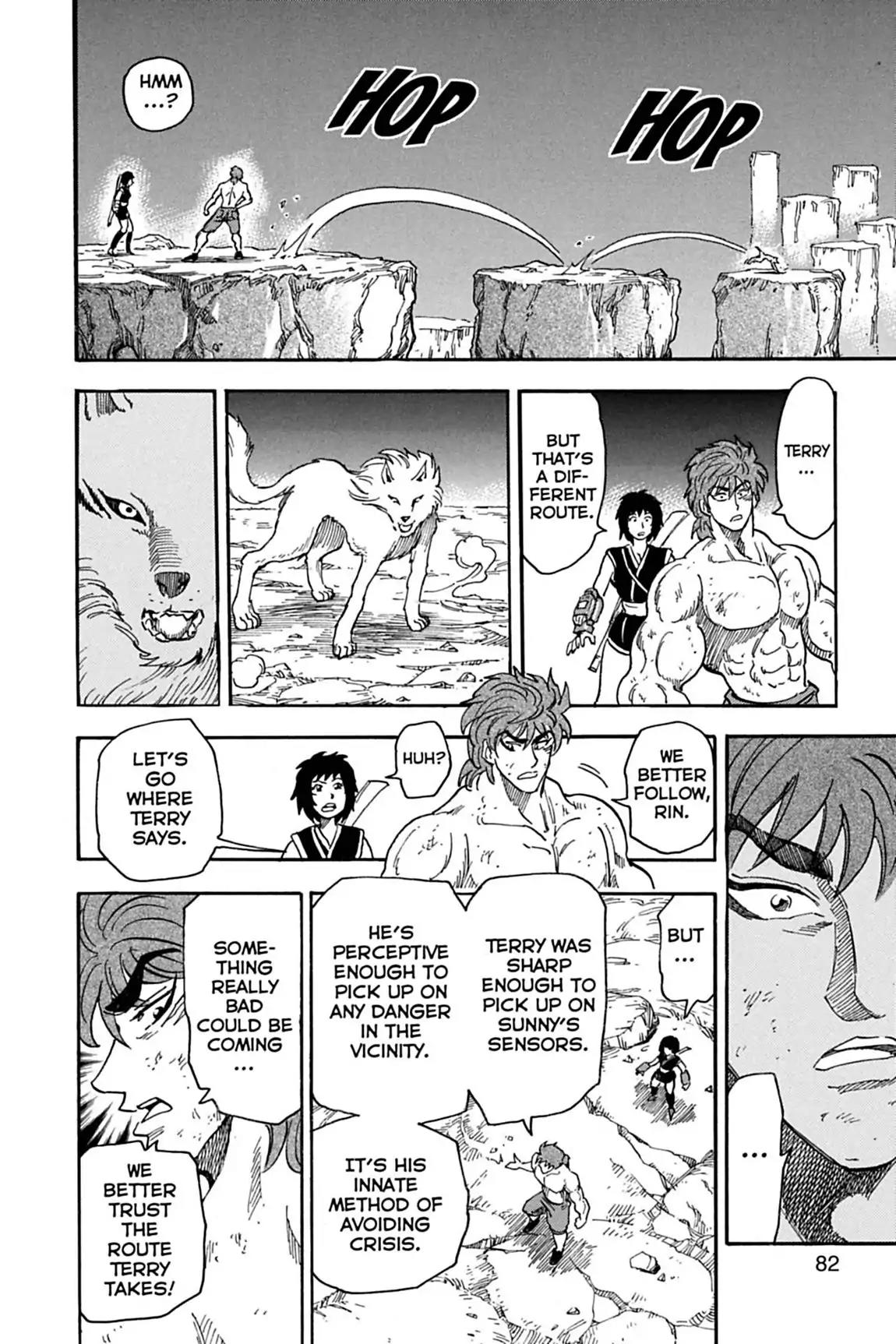 Toriko Chapter 38 page 14 - Chapter 38: Vol.5 Gourmet 38: Devil Athletic!!