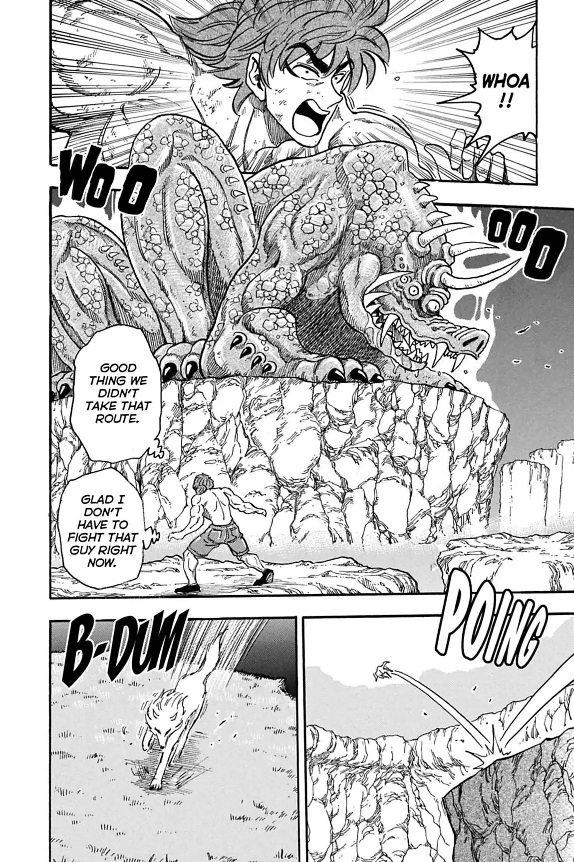 Toriko Chapter 38 page 16 - Chapter 38: Vol.5 Gourmet 38: Devil Athletic!!