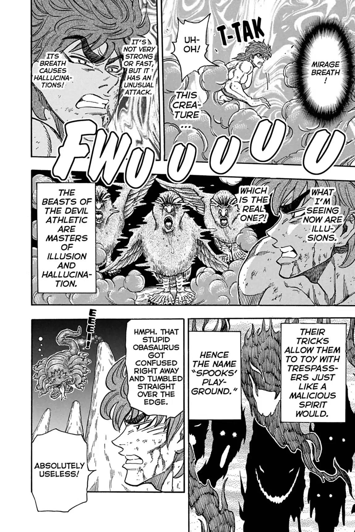 Toriko Chapter 38 page 4 - Chapter 38: Vol.5 Gourmet 38: Devil Athletic!!
