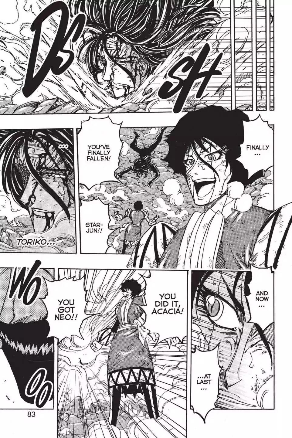 Toriko Chapter 382 page 17 - Chapter 382: Vol.42 Gourmet 382: Acacia Makes His Move!!
