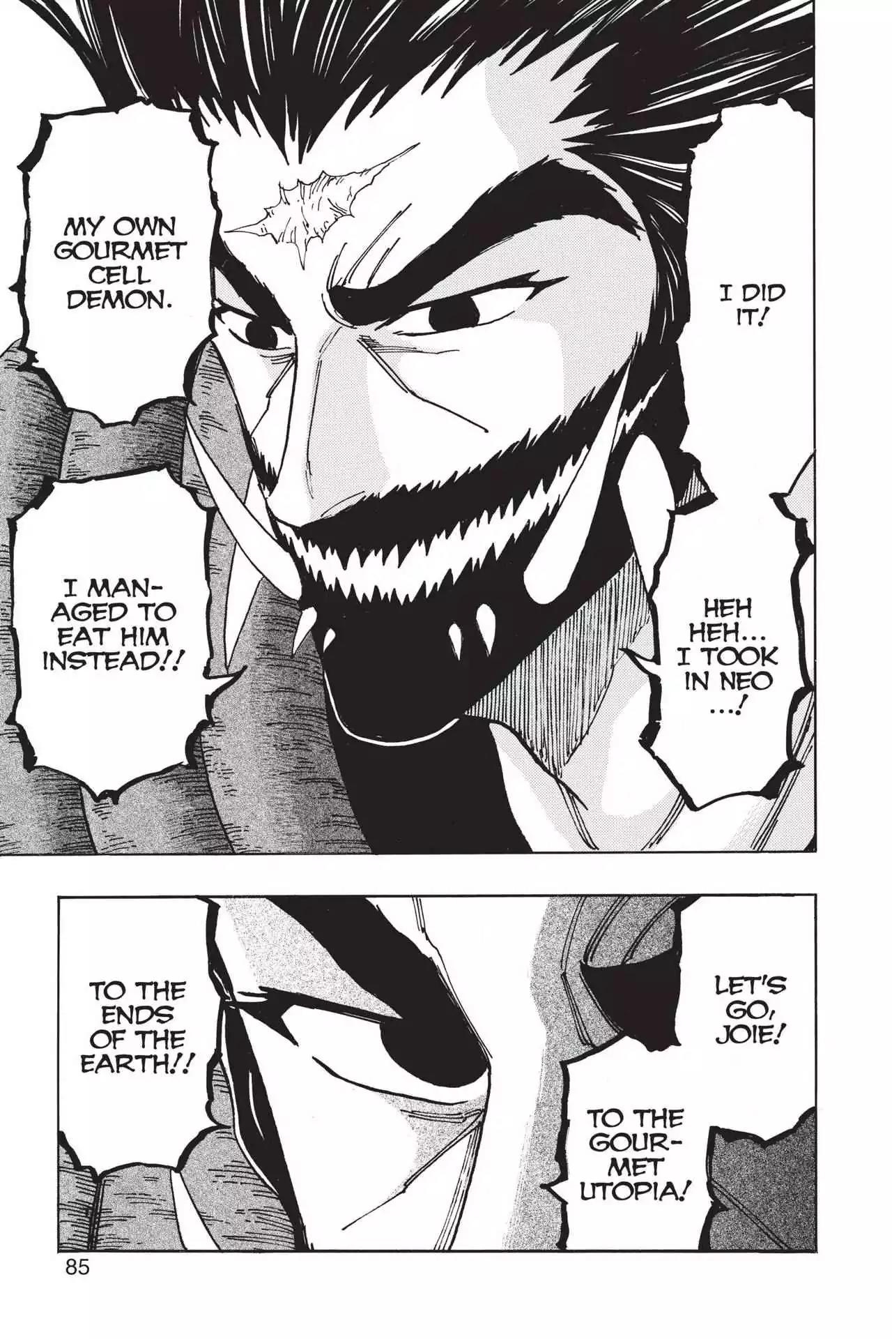 Toriko Chapter 382 page 19 - Chapter 382: Vol.42 Gourmet 382: Acacia Makes His Move!!