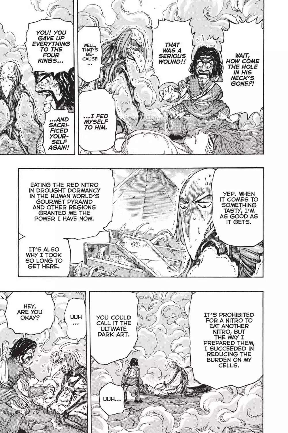 Toriko Chapter 383 page 9 - Chapter 383: Vol.42 Gourmet 383: Torico and Starjun!!