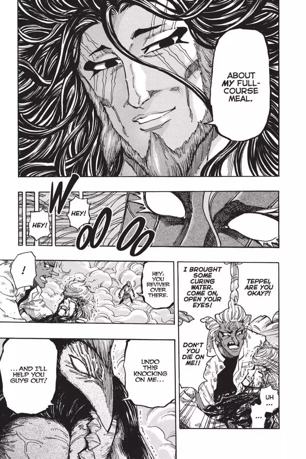 Toriko Chapter 384 page 18 - Chapter 384: Vol.42 Gourmet 384: Joie and Froese!!