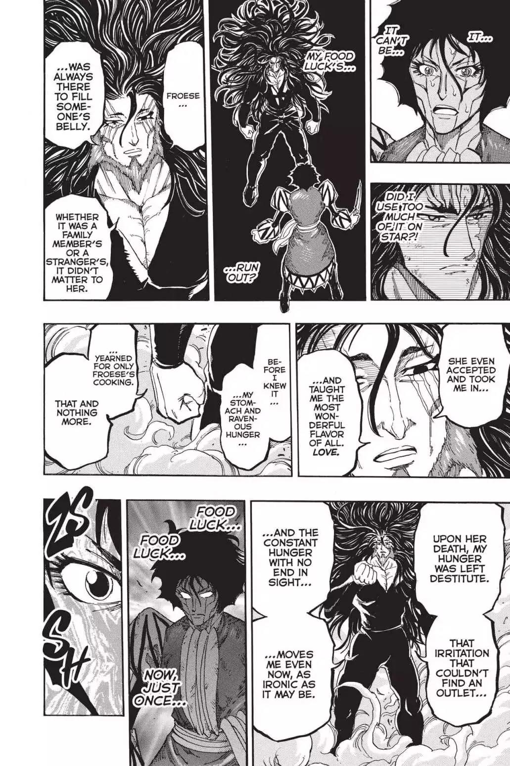 Toriko Chapter 385 page 14 - Chapter 385: Vol.42 Gourmet 385: Midora's Full-Course Meal!!