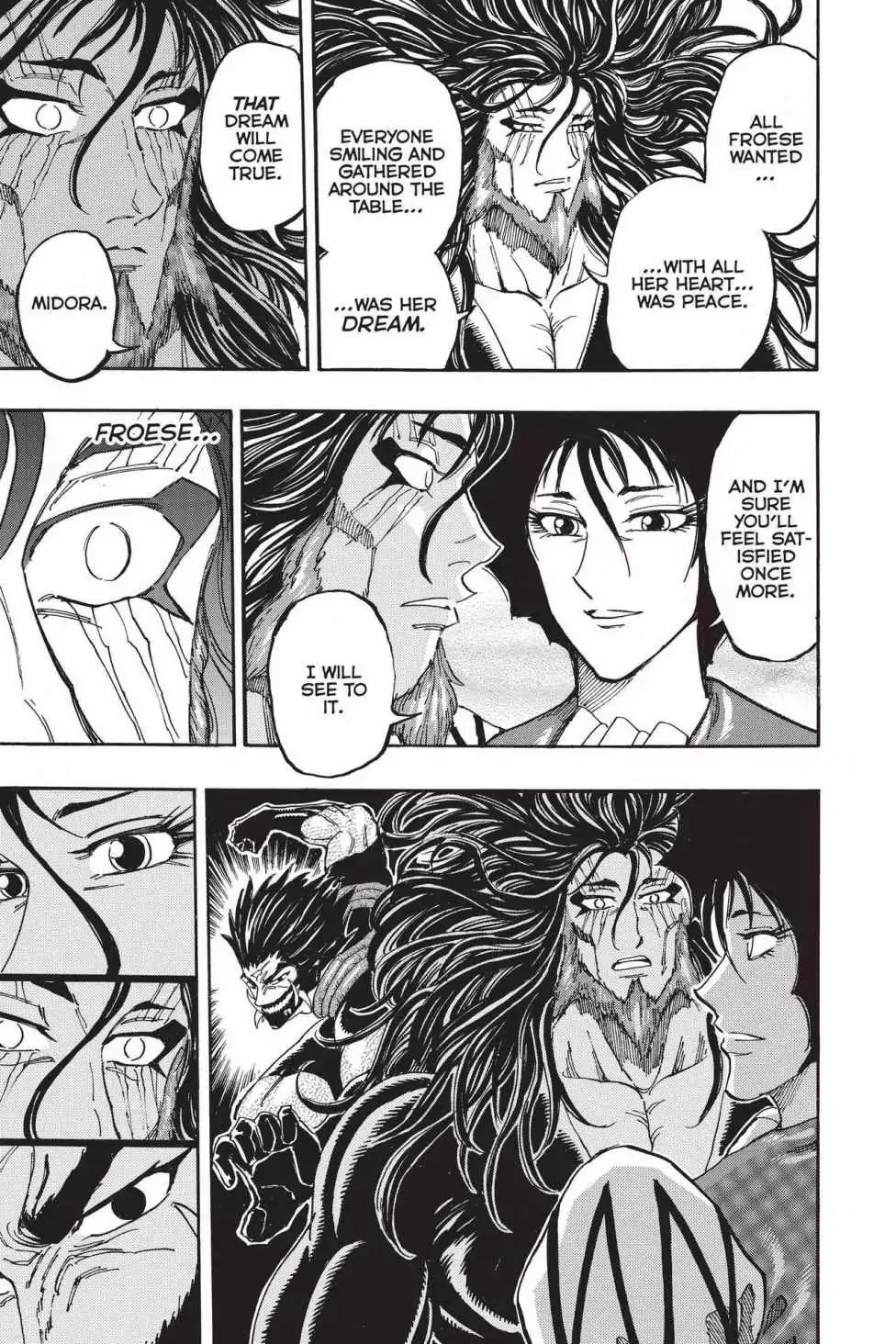 Toriko Chapter 385 page 15 - Chapter 385: Vol.42 Gourmet 385: Midora's Full-Course Meal!!