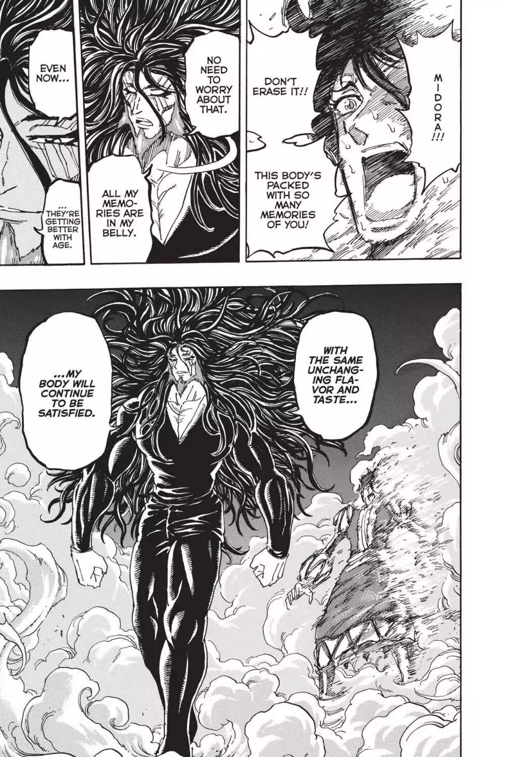Toriko Chapter 385 page 19 - Chapter 385: Vol.42 Gourmet 385: Midora's Full-Course Meal!!