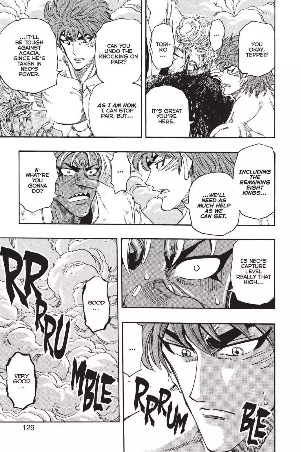 Toriko Chapter 385 page 3 - Chapter 385: Vol.42 Gourmet 385: Midora's Full-Course Meal!!
