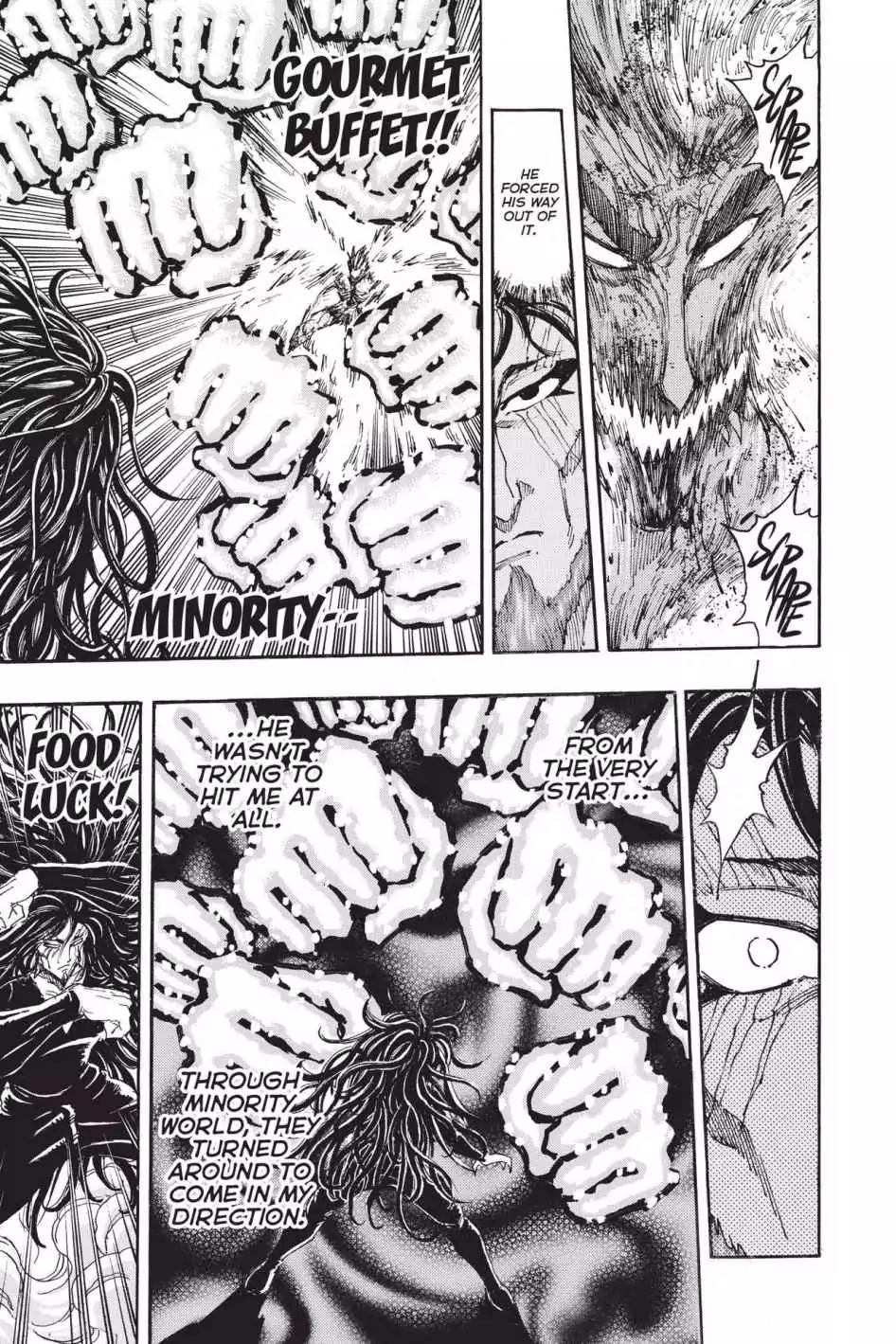 Toriko Chapter 386 page 9 - Chapter 386: Vol.42 Gourmet 386: The Most Sinister Enemy: Acacia!!