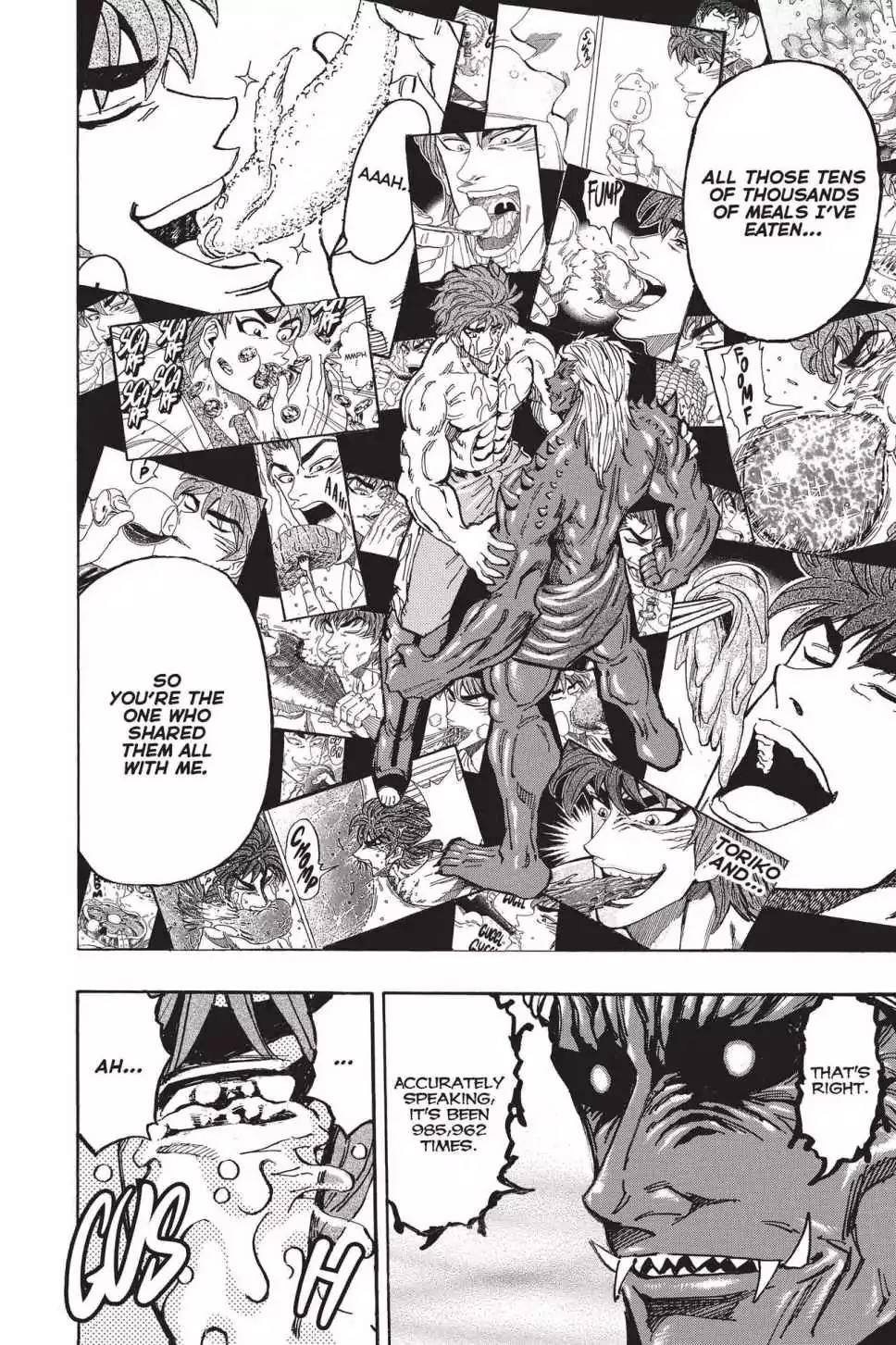 Toriko Chapter 387 page 14 - Chapter 387: Vol.42 Gourmet 387: A Reunion with Appetite!!