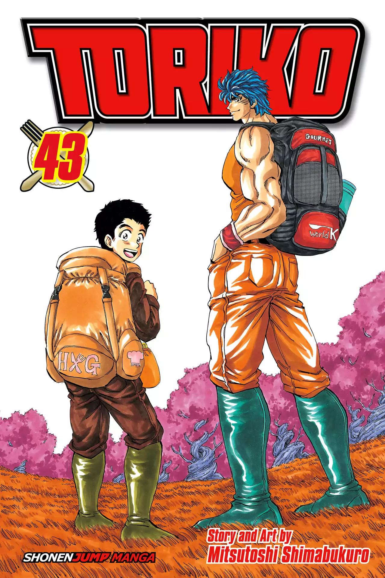 Toriko Chapter 388 page 1 - Chapter 388: Vol.43 Gourmet 388: Main Dish!!