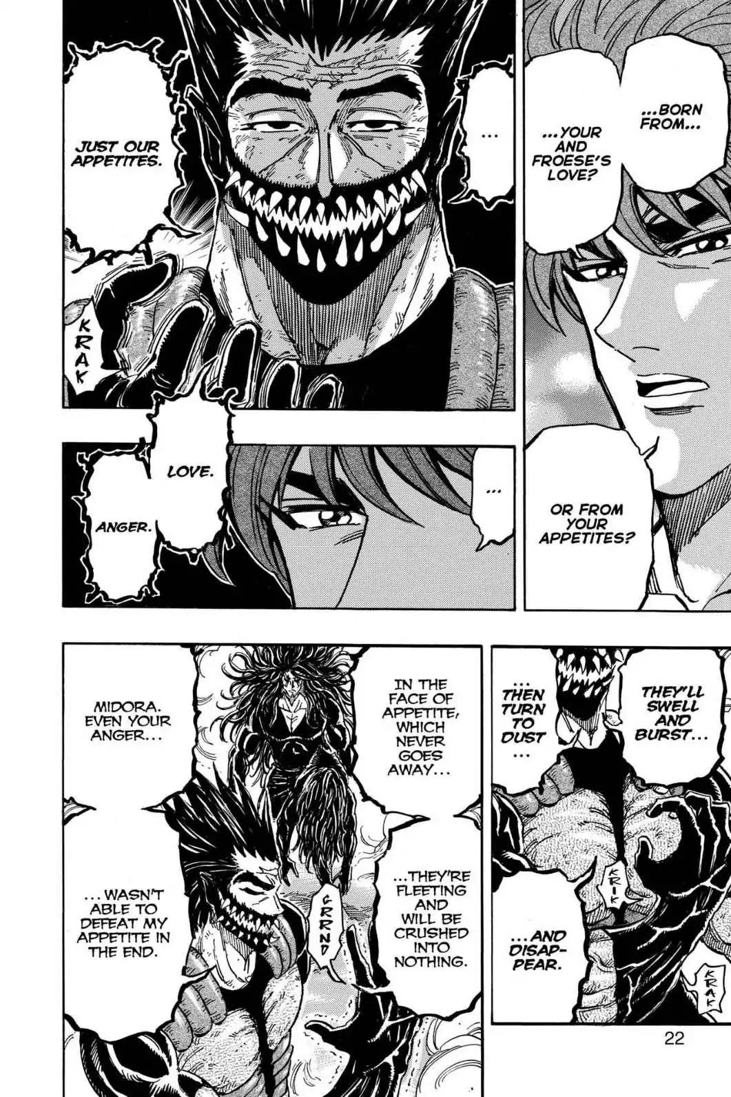 Toriko Chapter 388 page 22 - Chapter 388: Vol.43 Gourmet 388: Main Dish!!