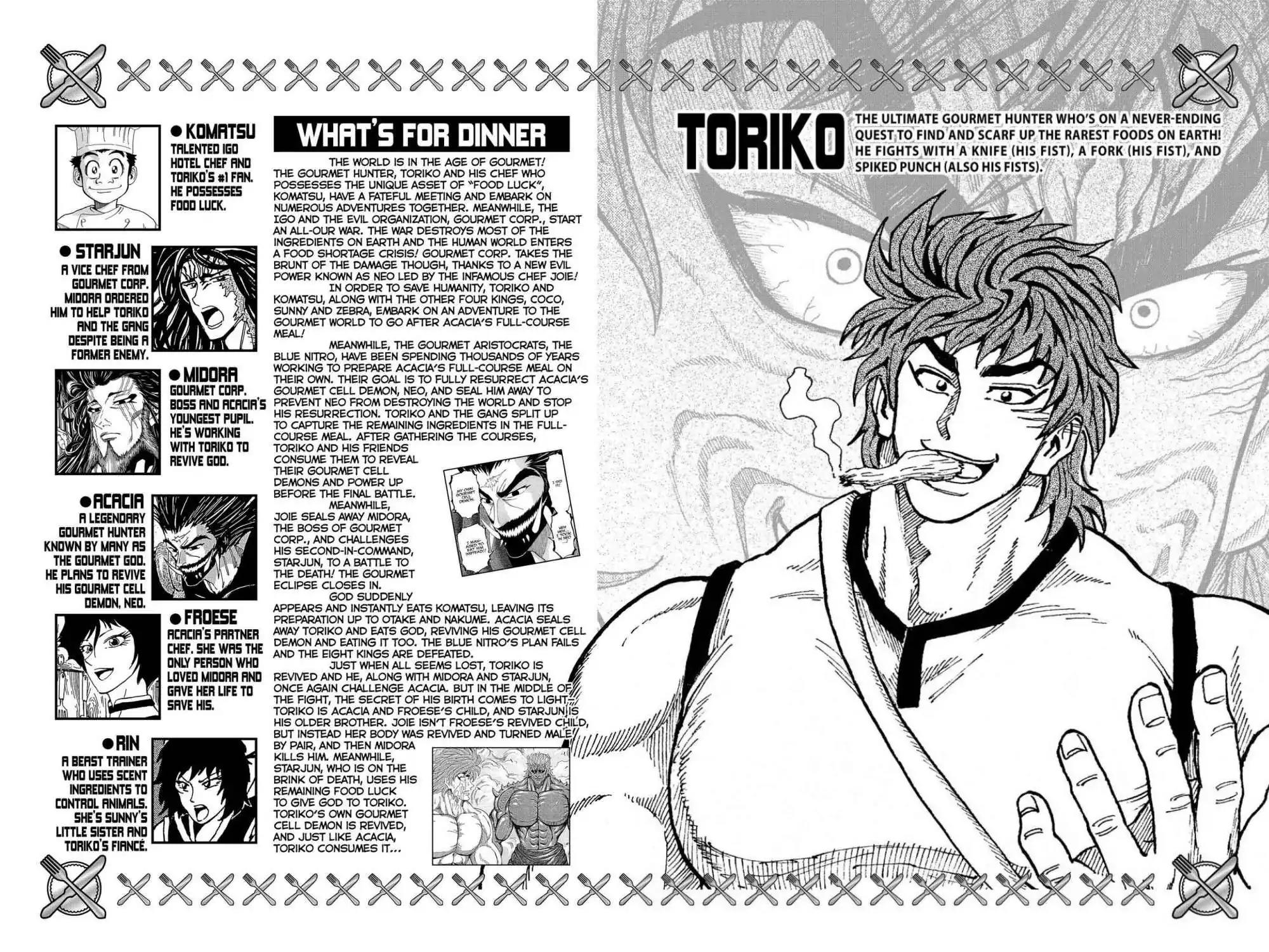 Toriko Chapter 388 page 5 - Chapter 388: Vol.43 Gourmet 388: Main Dish!!