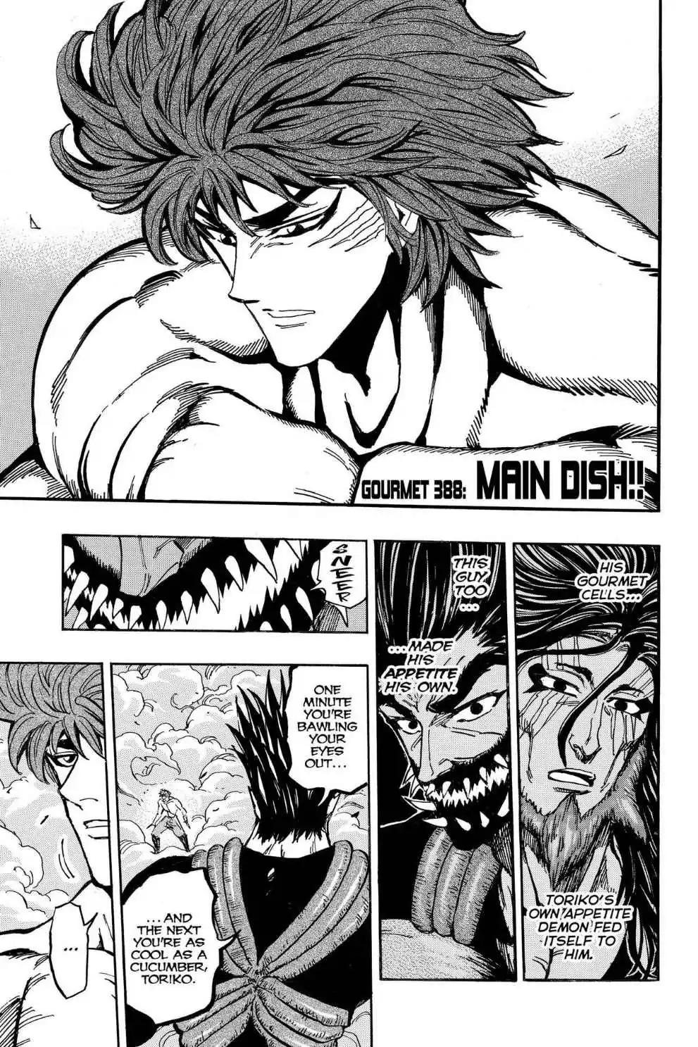 Toriko Chapter 388 page 7 - Chapter 388: Vol.43 Gourmet 388: Main Dish!!