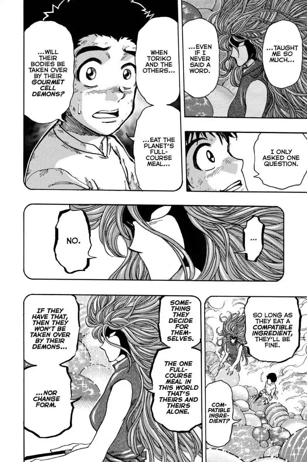 Toriko Chapter 389 page 14 - Chapter 389: Vol.43 Gourmet 389: The Taste He Can't Stand!!