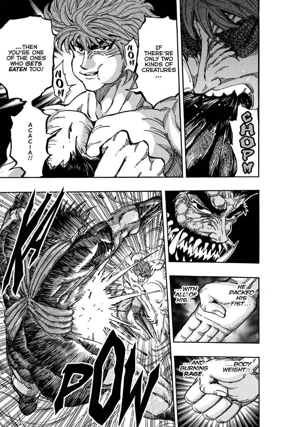 Toriko Chapter 390 page 13 - Chapter 390: Vol.43 Gourmet 390: Acacia's Goal!