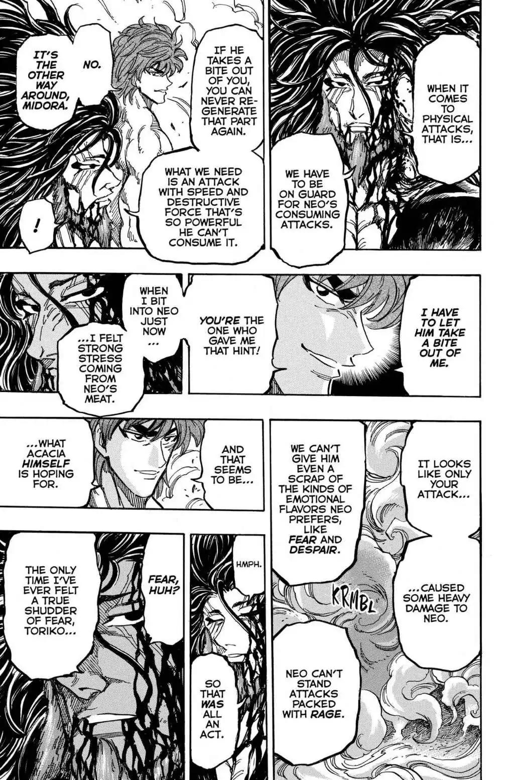 Toriko Chapter 390 page 15 - Chapter 390: Vol.43 Gourmet 390: Acacia's Goal!