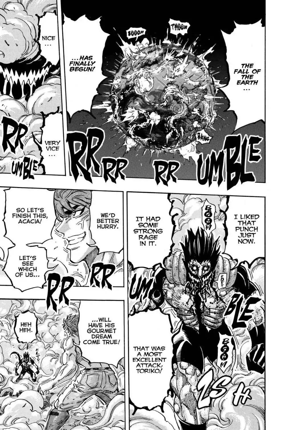 Toriko Chapter 390 page 17 - Chapter 390: Vol.43 Gourmet 390: Acacia's Goal!