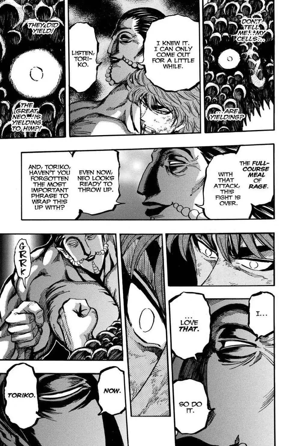 Toriko Chapter 392 page 17 - Chapter 392: Vol.43 Gourmet 392: The Full Course of Rage!!