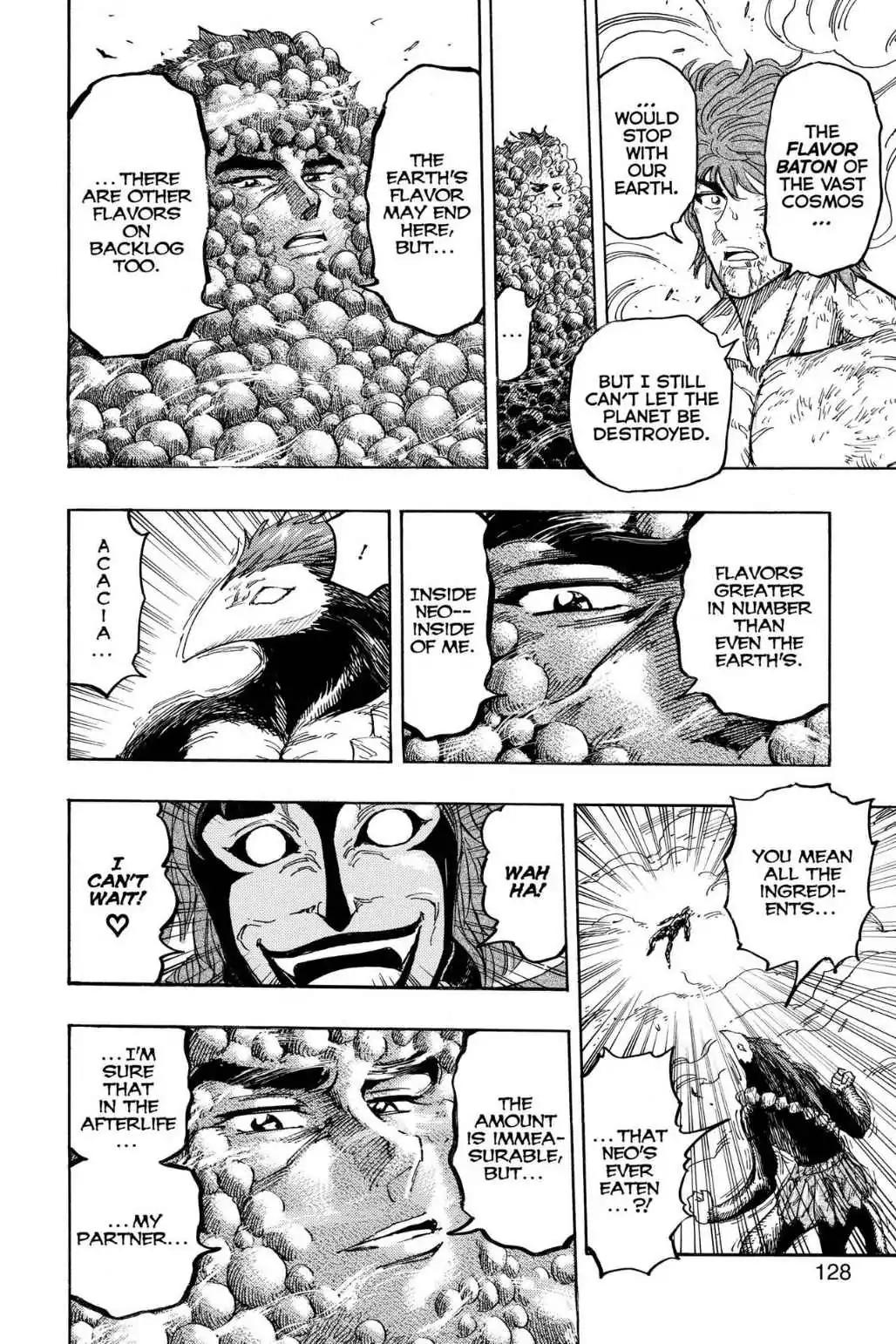 Toriko Chapter 393 page 18 - Chapter 393: Vol.43 Gourmet 393: Acacia's Feelings!!