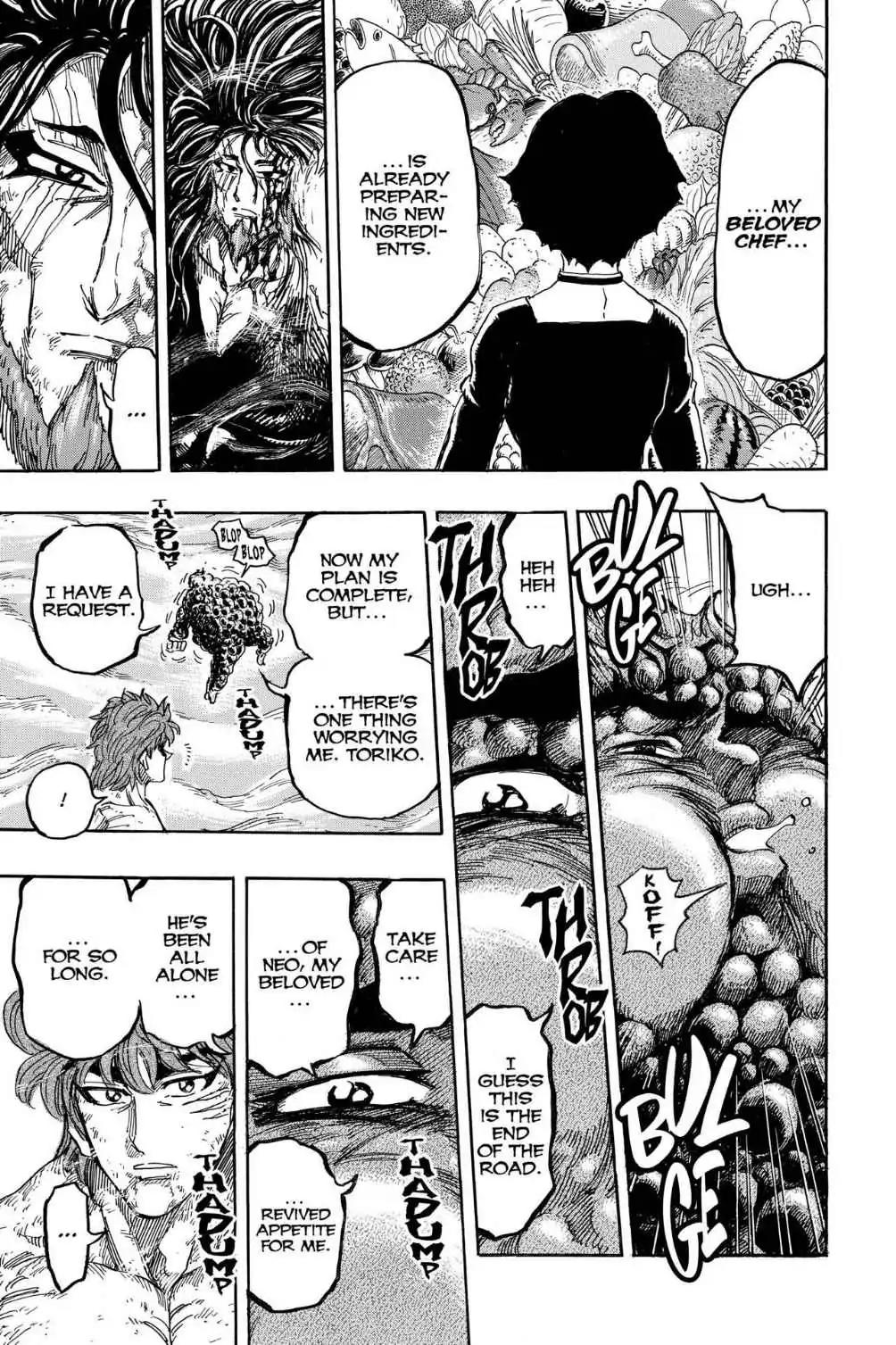 Toriko Chapter 393 page 19 - Chapter 393: Vol.43 Gourmet 393: Acacia's Feelings!!