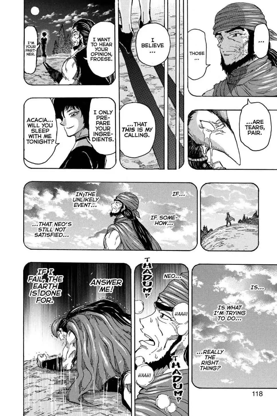 Toriko Chapter 393 page 8 - Chapter 393: Vol.43 Gourmet 393: Acacia's Feelings!!