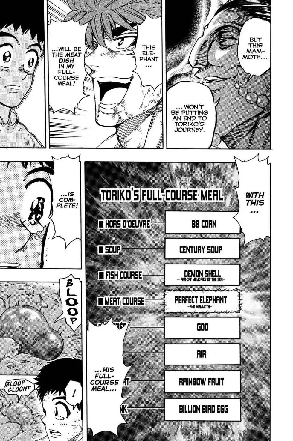 Toriko Chapter 394 page 3 - Chapter 394: Vol.43 Gourmet 394: Toriko's Full-Course Meal!!