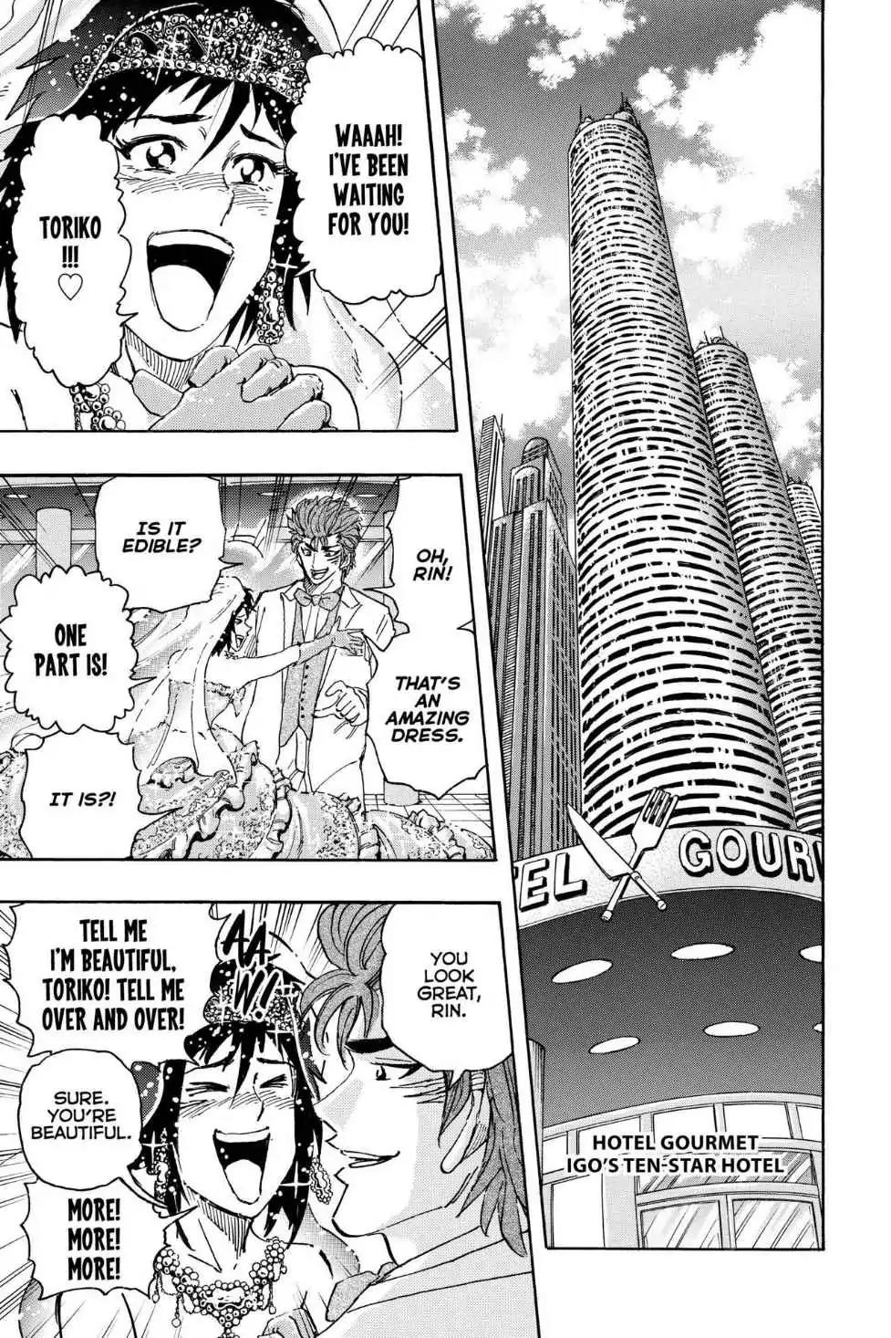 Toriko Chapter 395 page 3 - Chapter 395: Vol.43 Gourmet 395: Everyone Gathered Around the Table!!