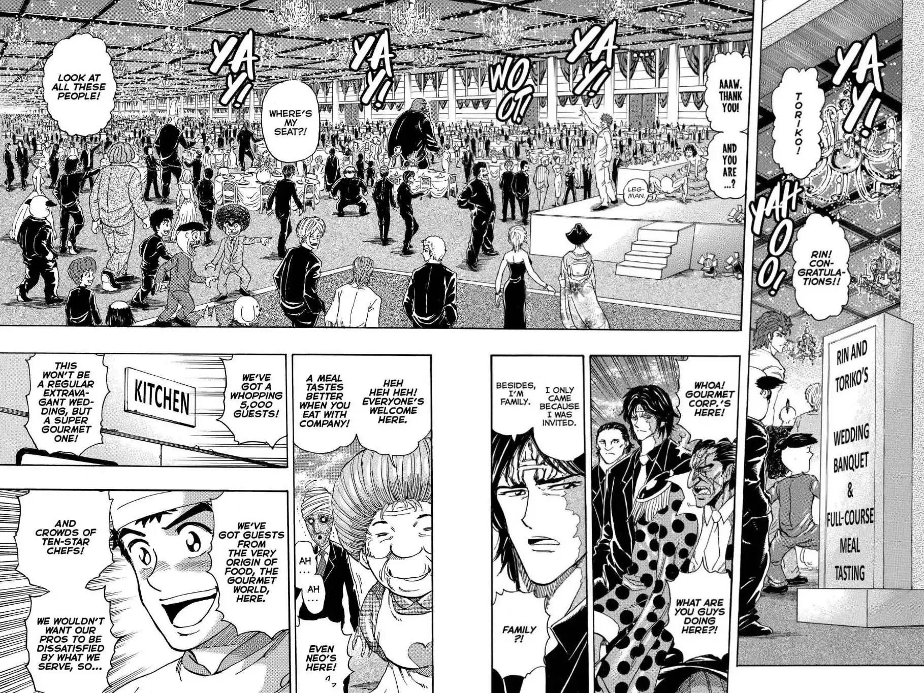 Toriko Chapter 395 page 6 - Chapter 395: Vol.43 Gourmet 395: Everyone Gathered Around the Table!!