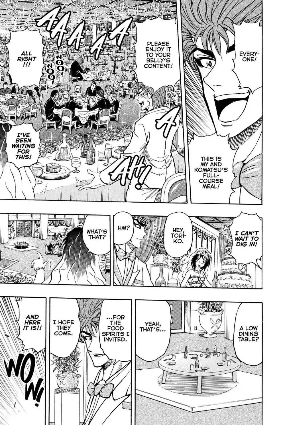 Toriko Chapter 395 page 8 - Chapter 395: Vol.43 Gourmet 395: Everyone Gathered Around the Table!!
