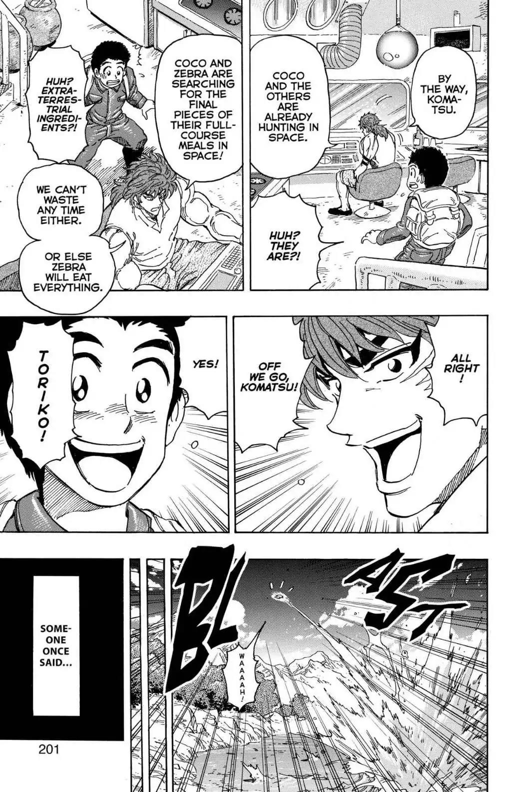 Toriko Chapter 396 page 16 - Chapter 396: Vol.43 Gourmet 396: Undiscovered Ingredients!!
