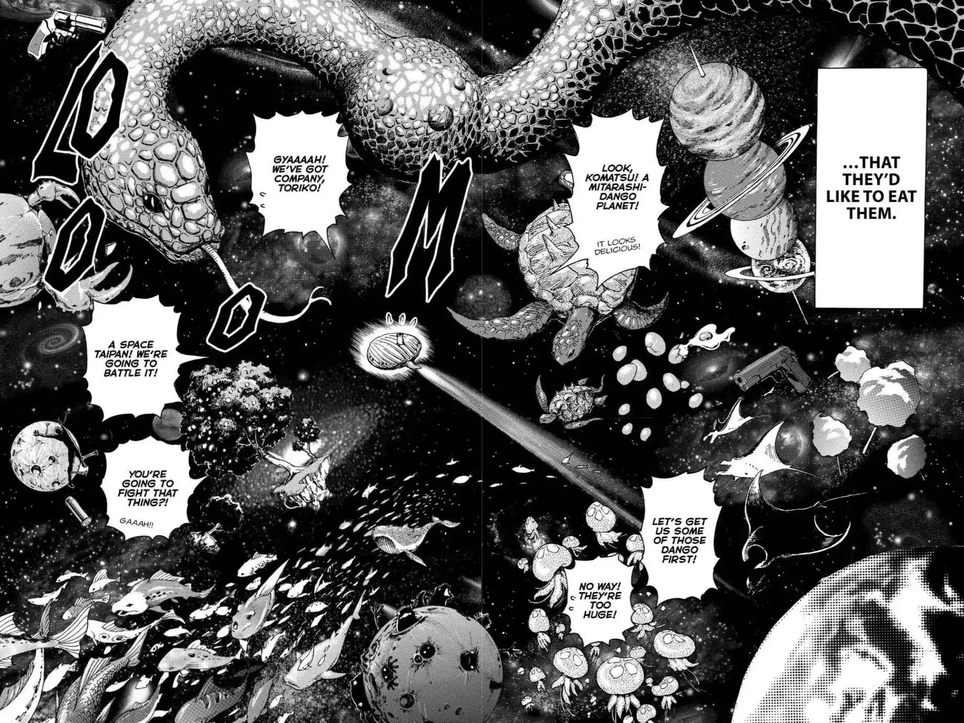 Toriko Chapter 396 page 19 - Chapter 396: Vol.43 Gourmet 396: Undiscovered Ingredients!!