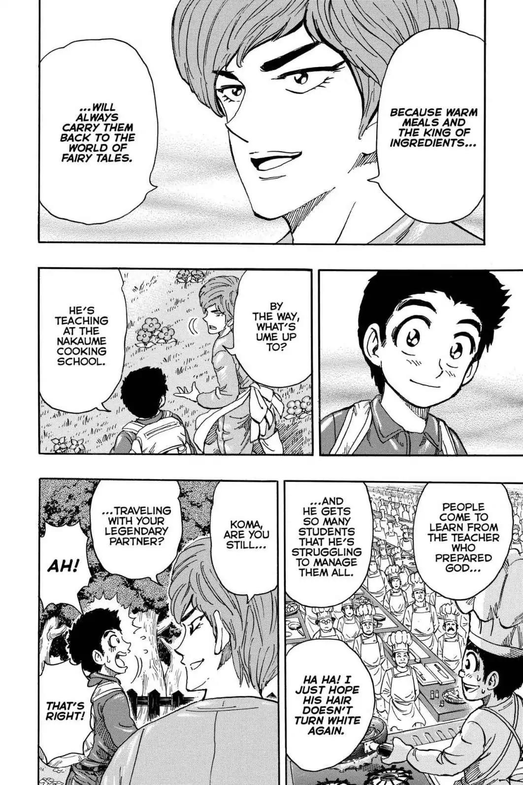 Toriko Chapter 396 page 4 - Chapter 396: Vol.43 Gourmet 396: Undiscovered Ingredients!!