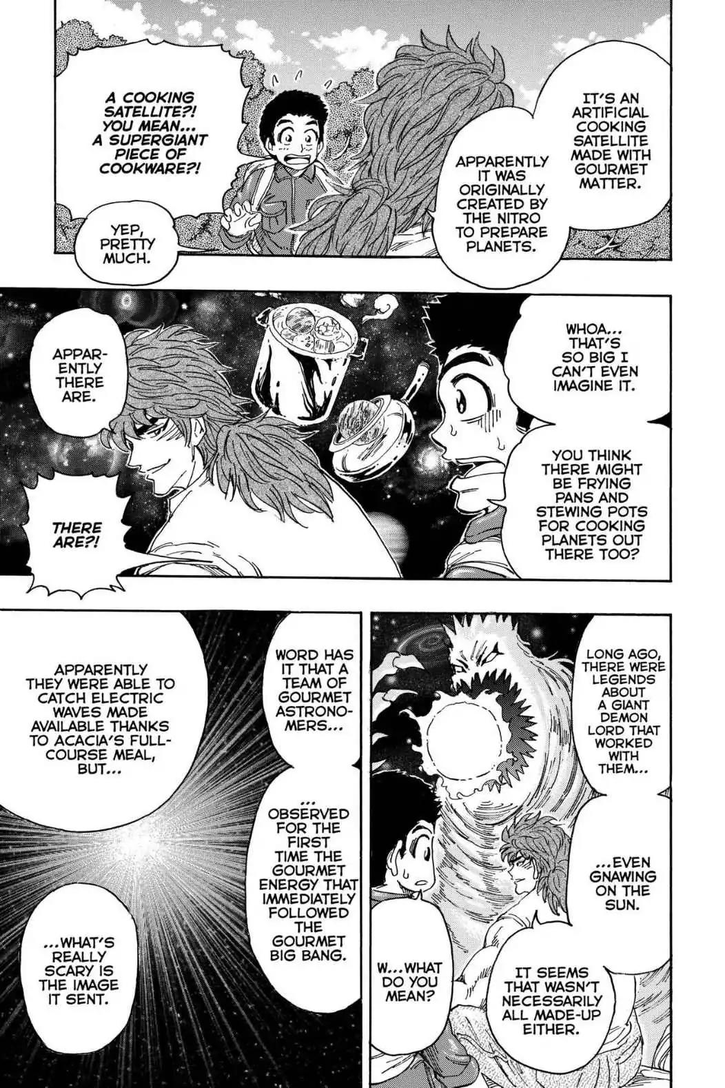 Toriko Chapter 396 page 8 - Chapter 396: Vol.43 Gourmet 396: Undiscovered Ingredients!!