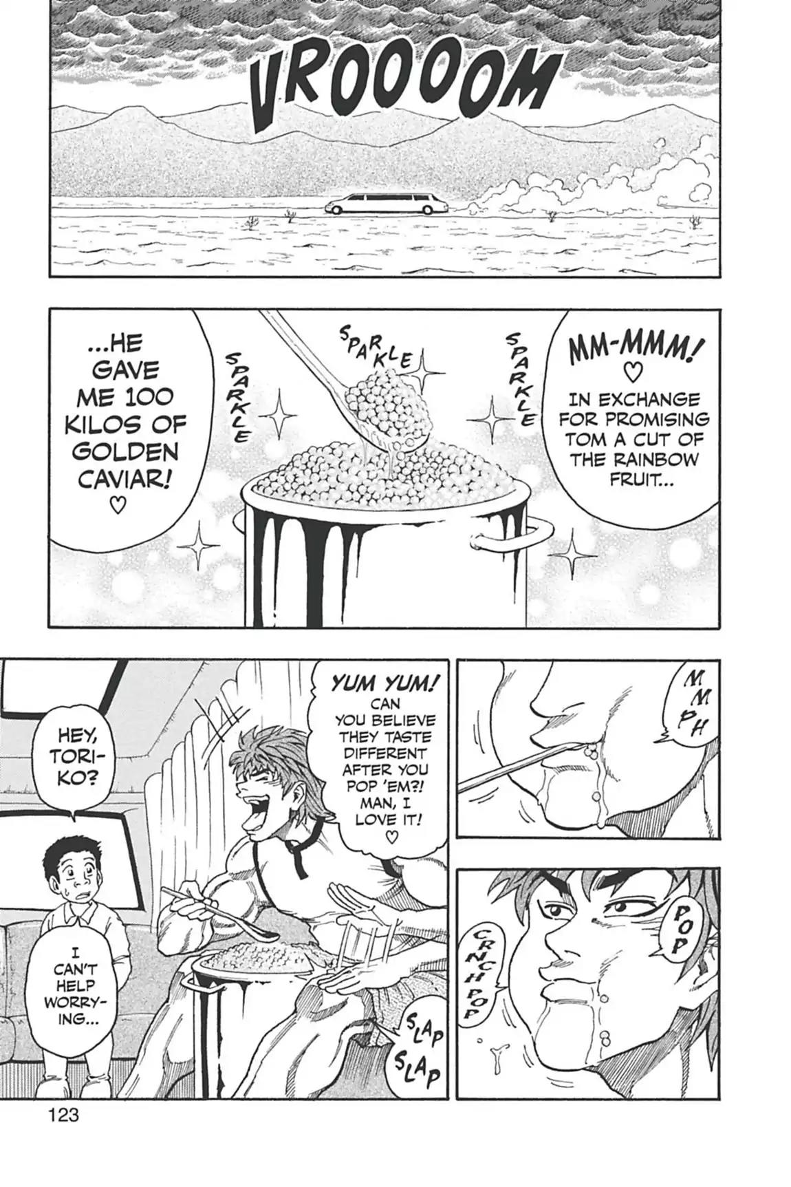 Toriko Chapter 4 page 3 - Chapter 4: Vol.1 Gourmet 4: Spiked Punch!!