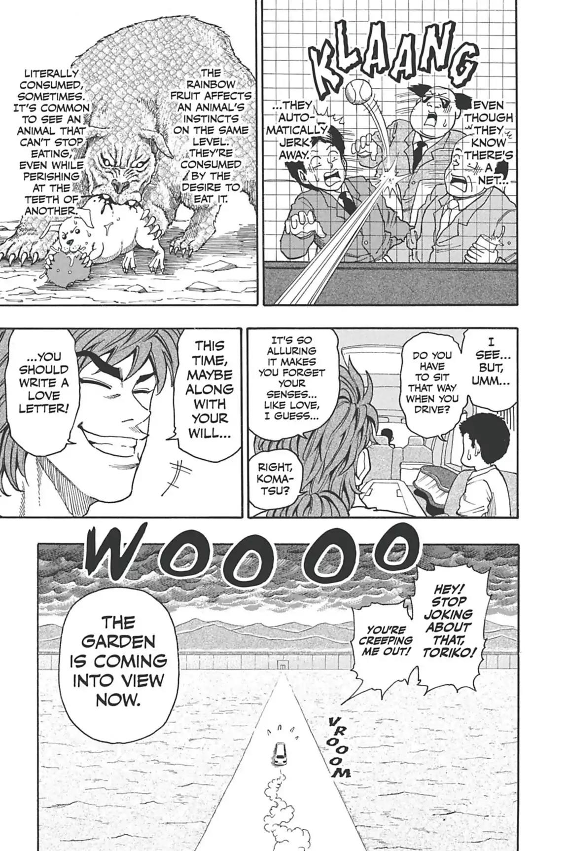 Toriko Chapter 4 page 5 - Chapter 4: Vol.1 Gourmet 4: Spiked Punch!!