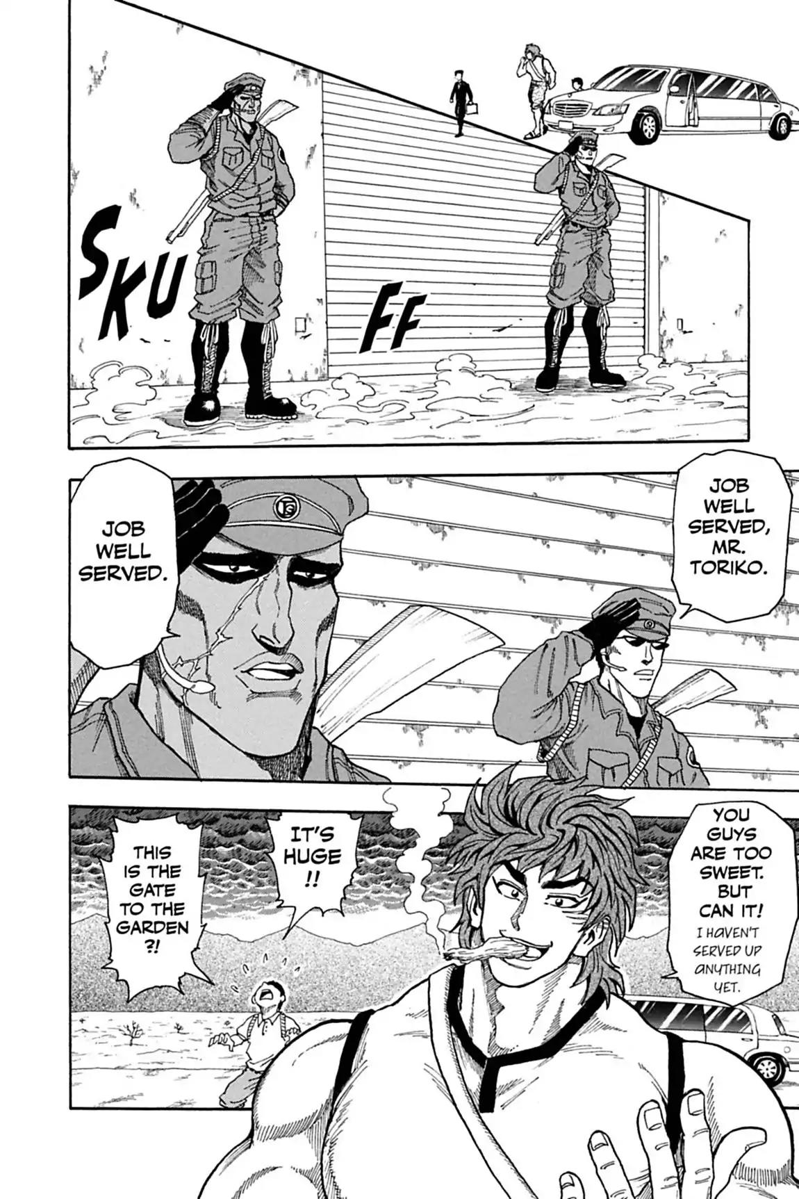 Toriko Chapter 4 page 7 - Chapter 4: Vol.1 Gourmet 4: Spiked Punch!!