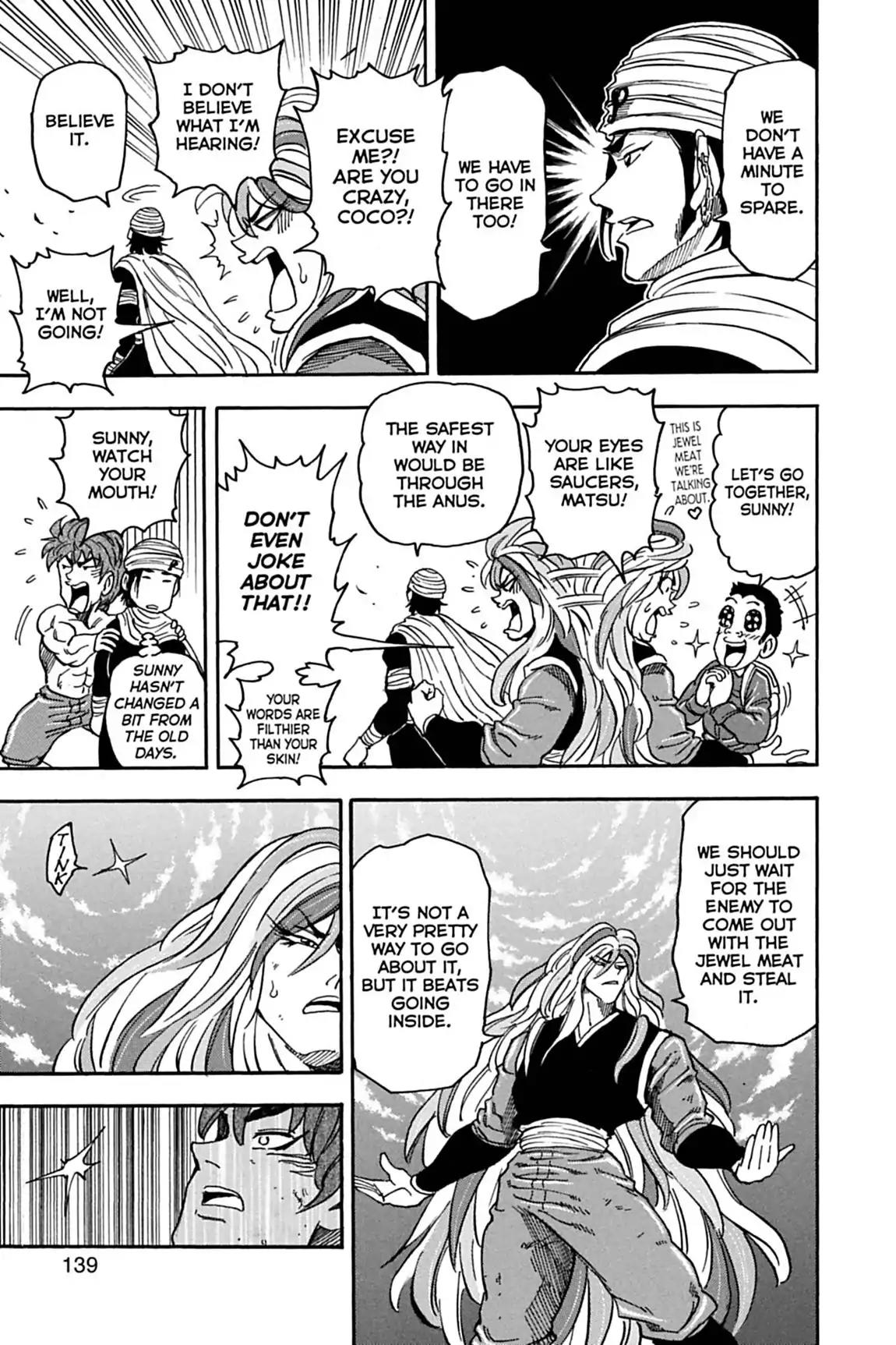 Toriko Chapter 41 page 11 - Chapter 41: Vol.5 Gourmet 41: Confrontation and Invasion!!