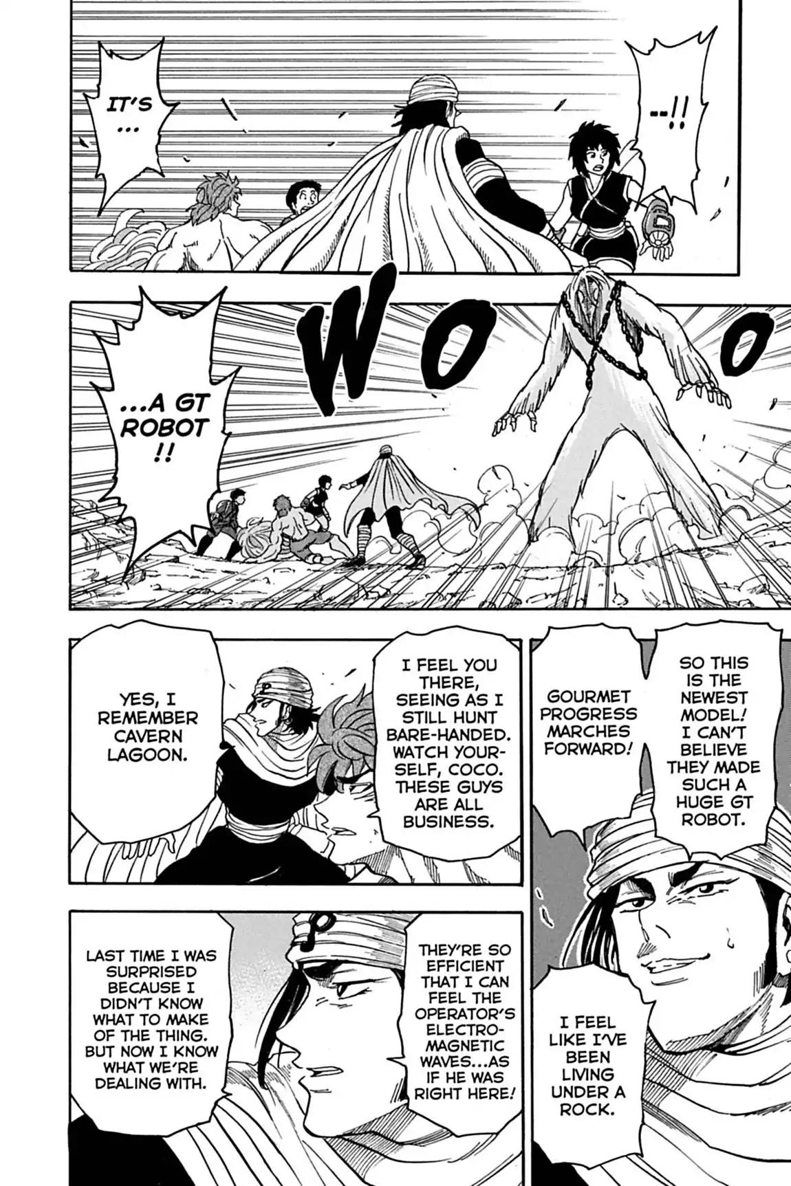 Toriko Chapter 41 page 14 - Chapter 41: Vol.5 Gourmet 41: Confrontation and Invasion!!