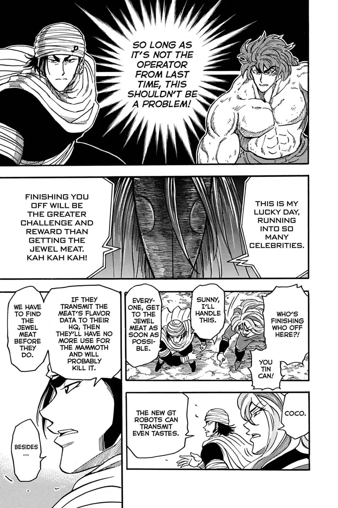 Toriko Chapter 41 page 15 - Chapter 41: Vol.5 Gourmet 41: Confrontation and Invasion!!