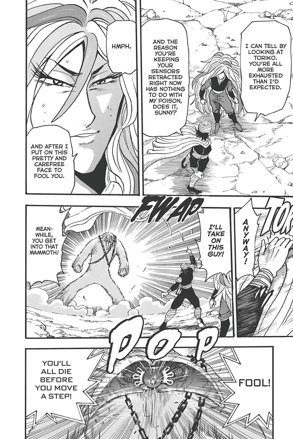 Toriko Chapter 41 page 16 - Chapter 41: Vol.5 Gourmet 41: Confrontation and Invasion!!