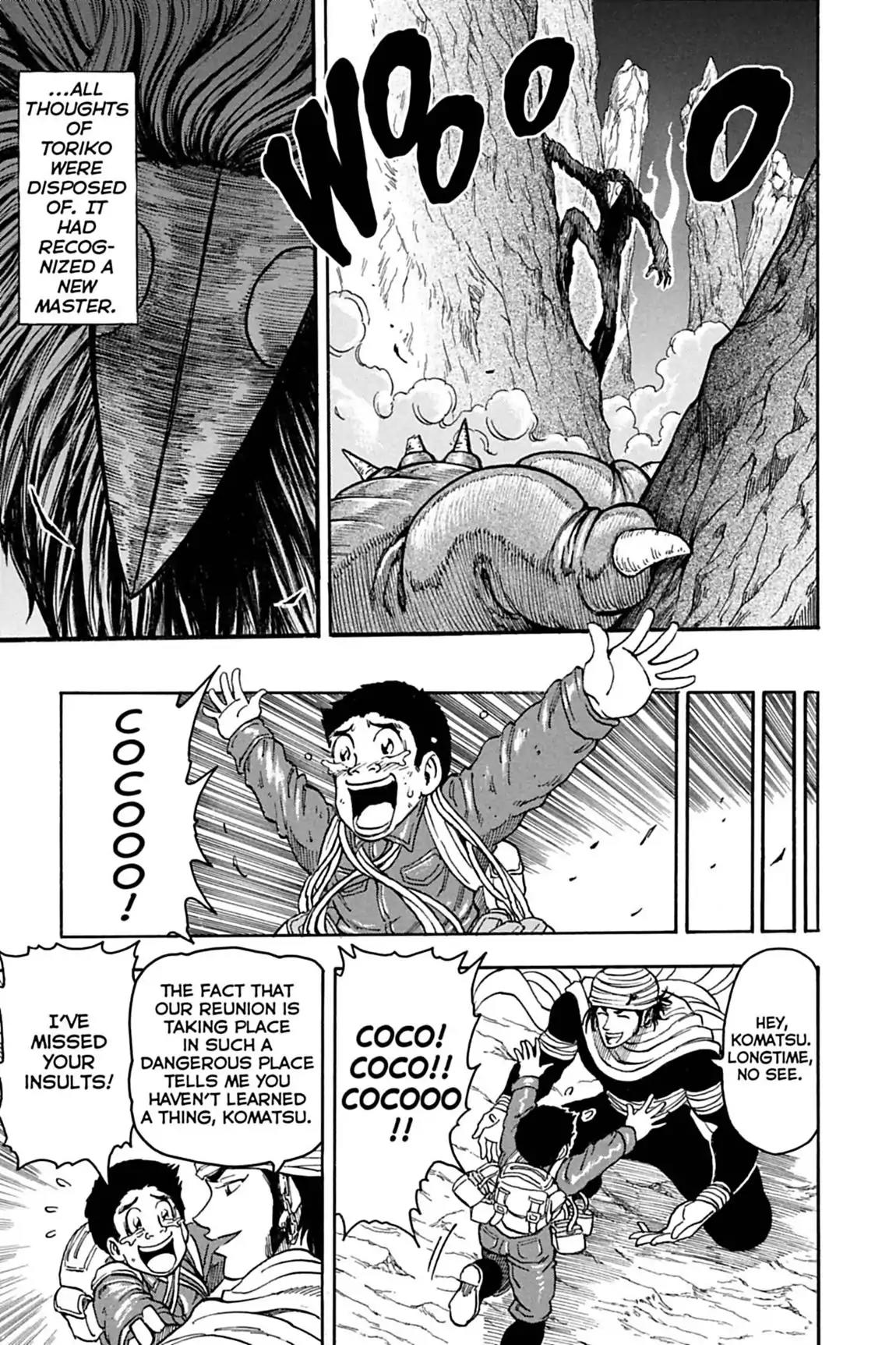Toriko Chapter 41 page 5 - Chapter 41: Vol.5 Gourmet 41: Confrontation and Invasion!!