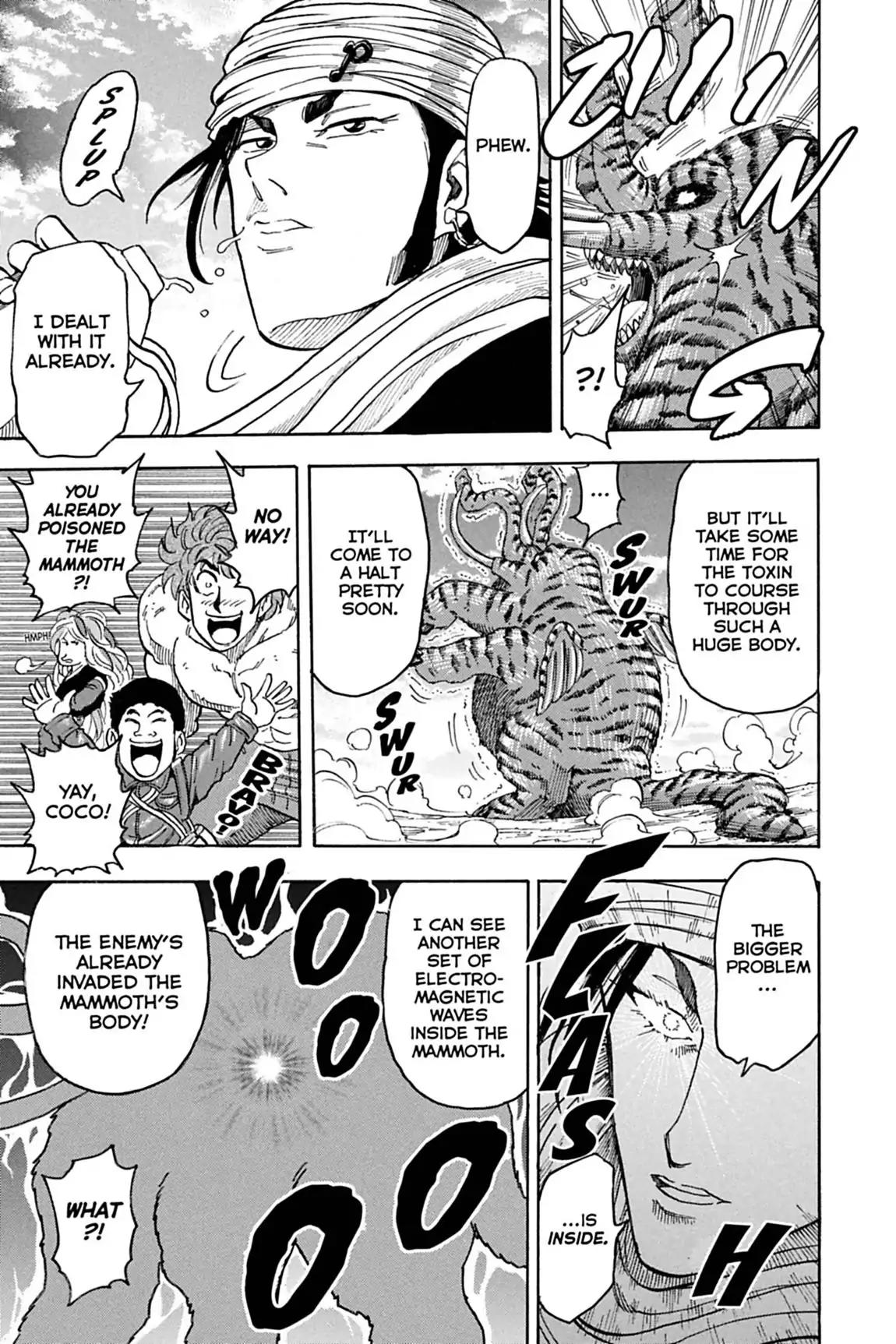 Toriko Chapter 41 page 9 - Chapter 41: Vol.5 Gourmet 41: Confrontation and Invasion!!