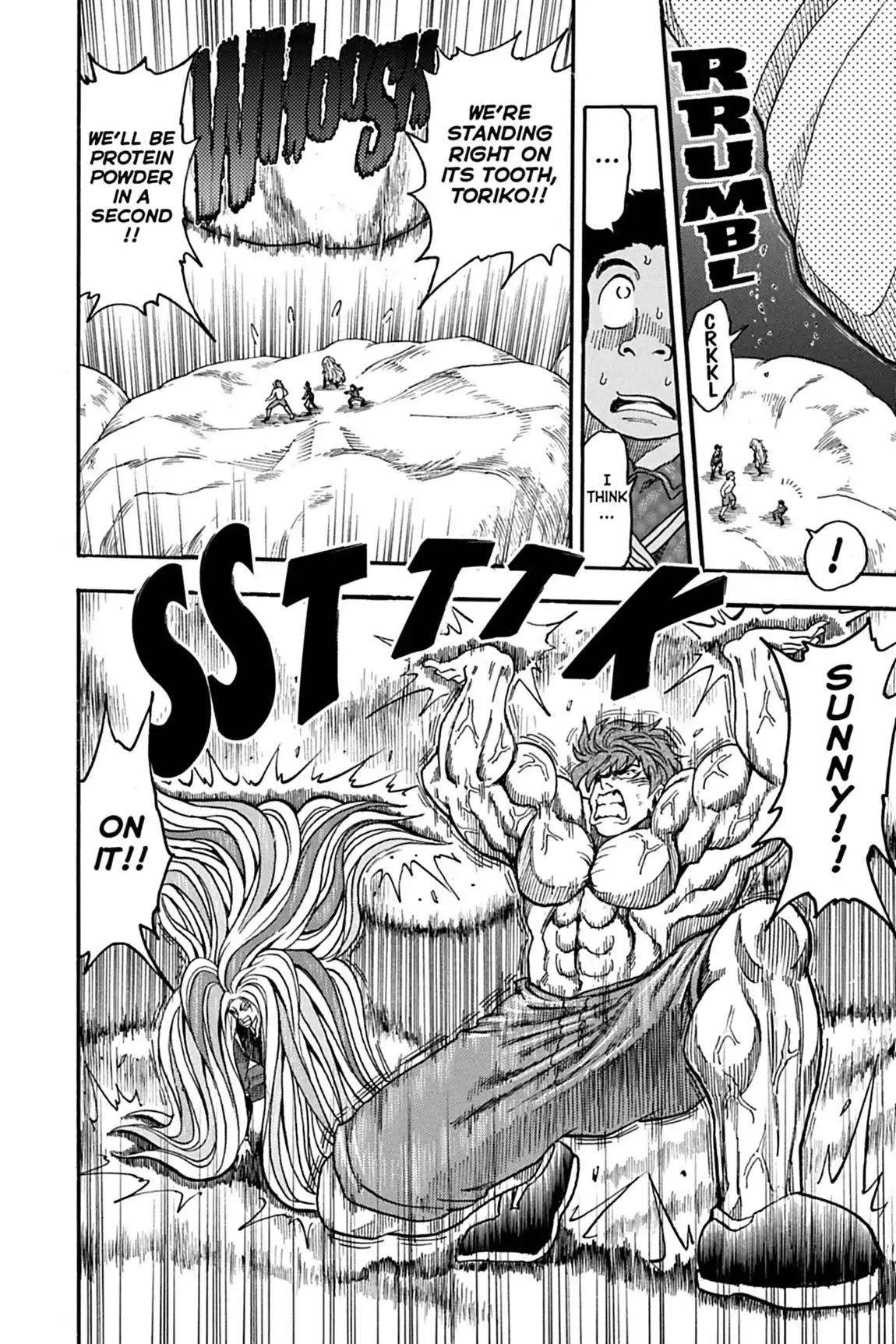 Toriko Chapter 42 page 14 - Chapter 42: Vol.5 Gourmet 42: Shadow of Death...?!