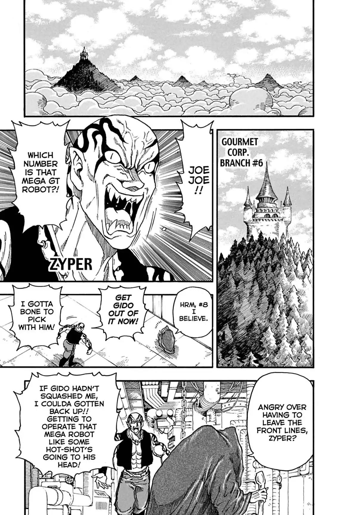 Toriko Chapter 42 page 3 - Chapter 42: Vol.5 Gourmet 42: Shadow of Death...?!