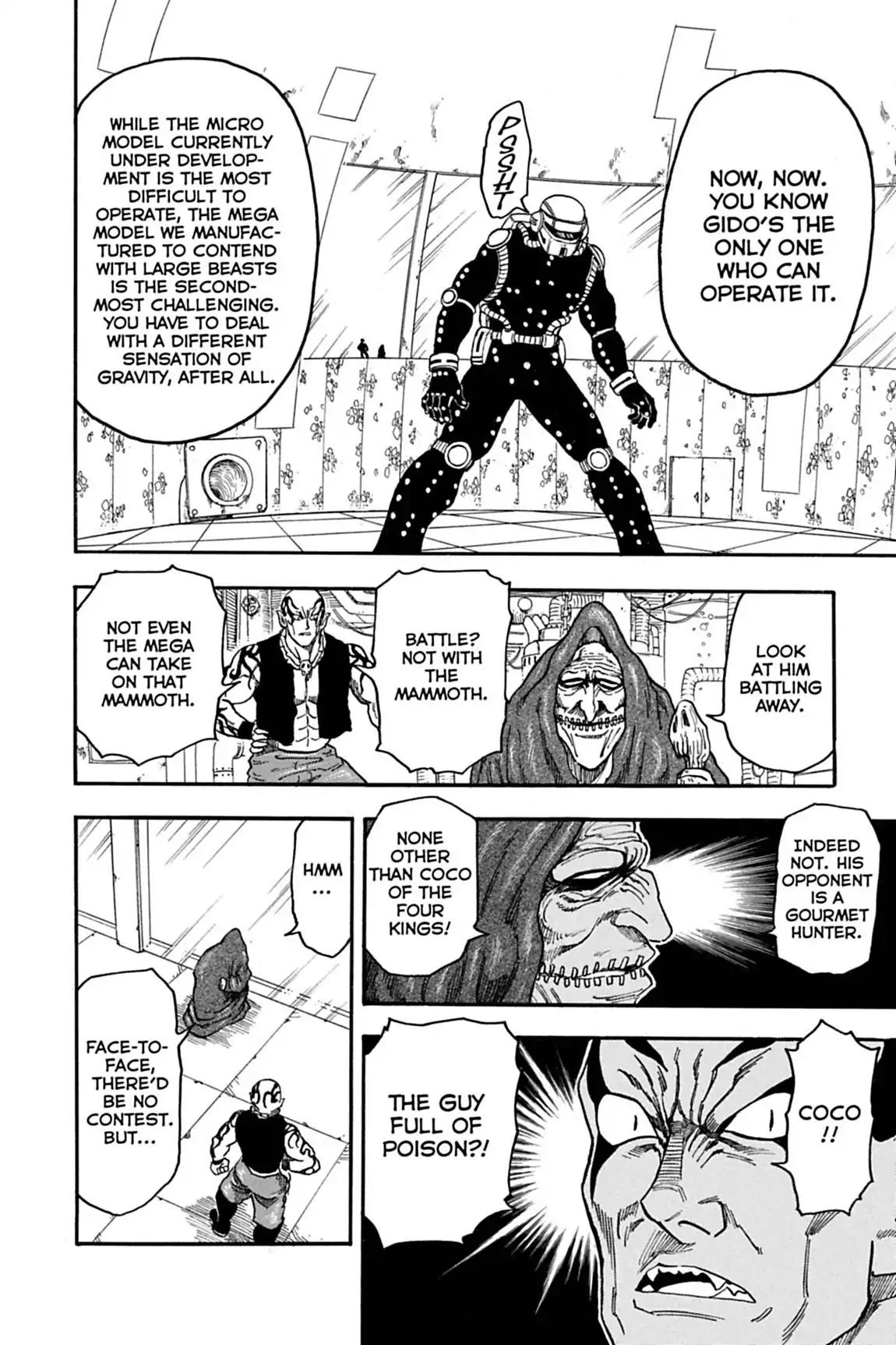 Toriko Chapter 42 page 4 - Chapter 42: Vol.5 Gourmet 42: Shadow of Death...?!