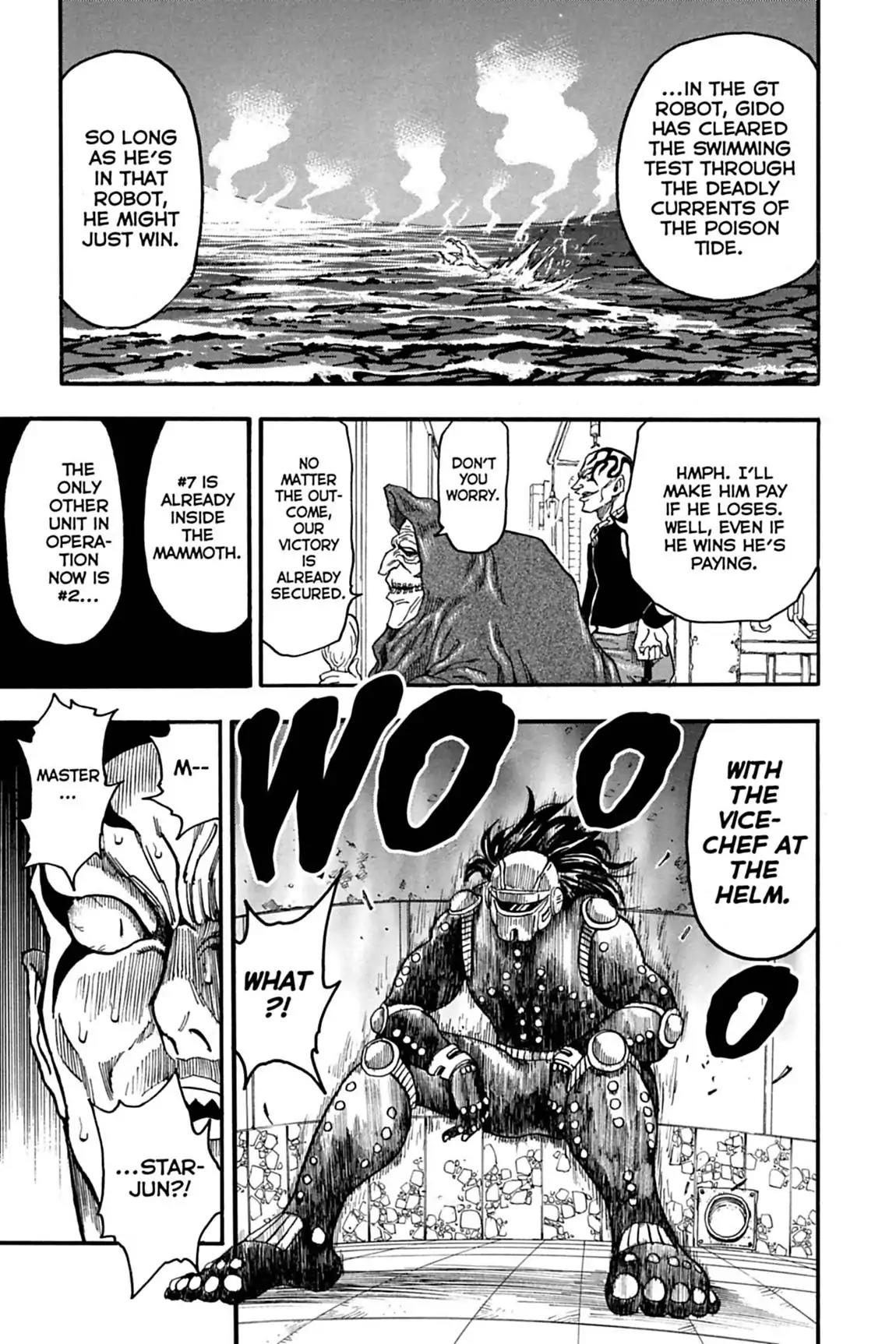 Toriko Chapter 42 page 5 - Chapter 42: Vol.5 Gourmet 42: Shadow of Death...?!