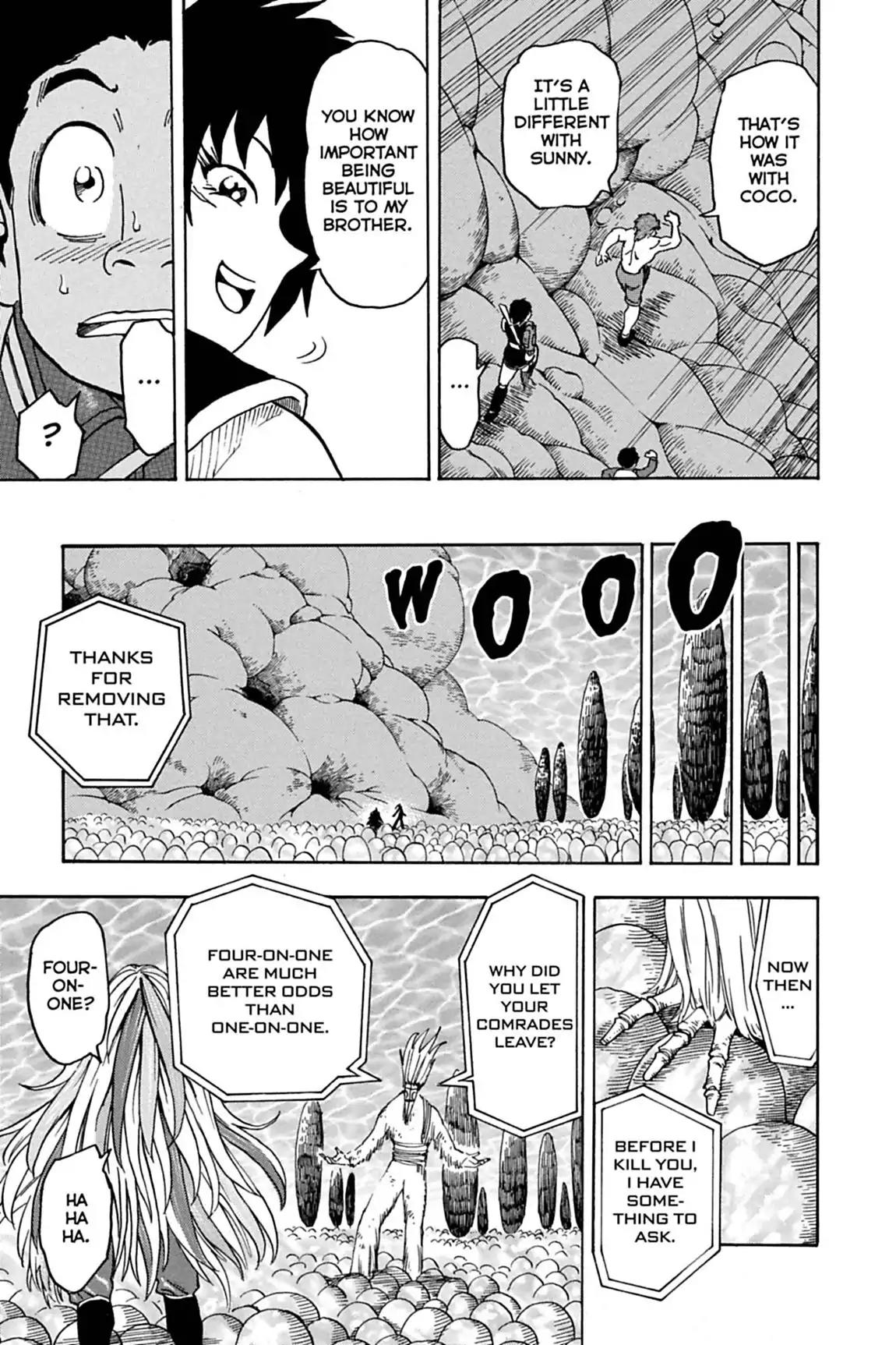 Toriko Chapter 43 page 14 - Chapter 43: Vol.5 Gourmet 43: Sunny's Wrath!!