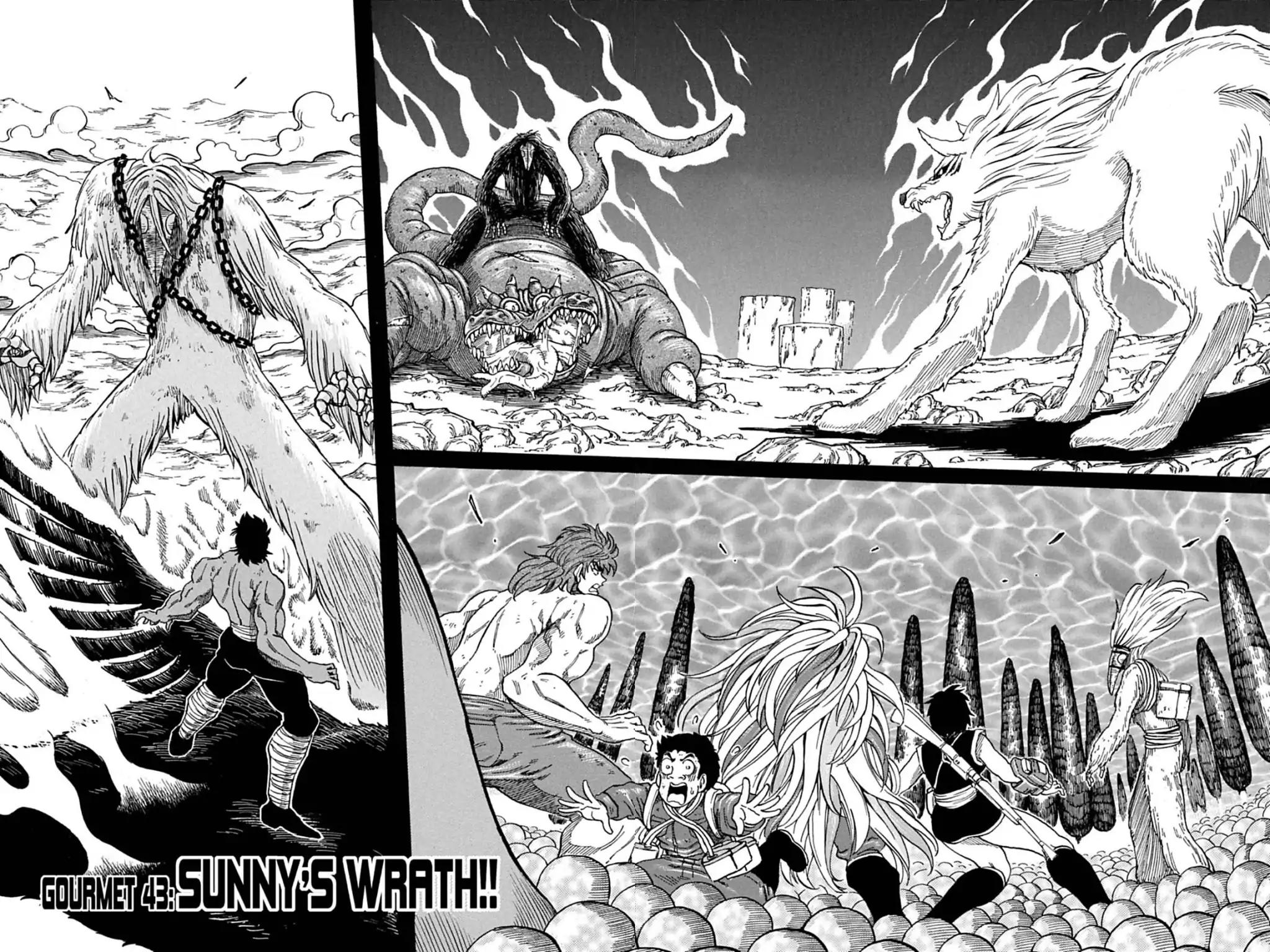 Toriko Chapter 43 page 2 - Chapter 43: Vol.5 Gourmet 43: Sunny's Wrath!!