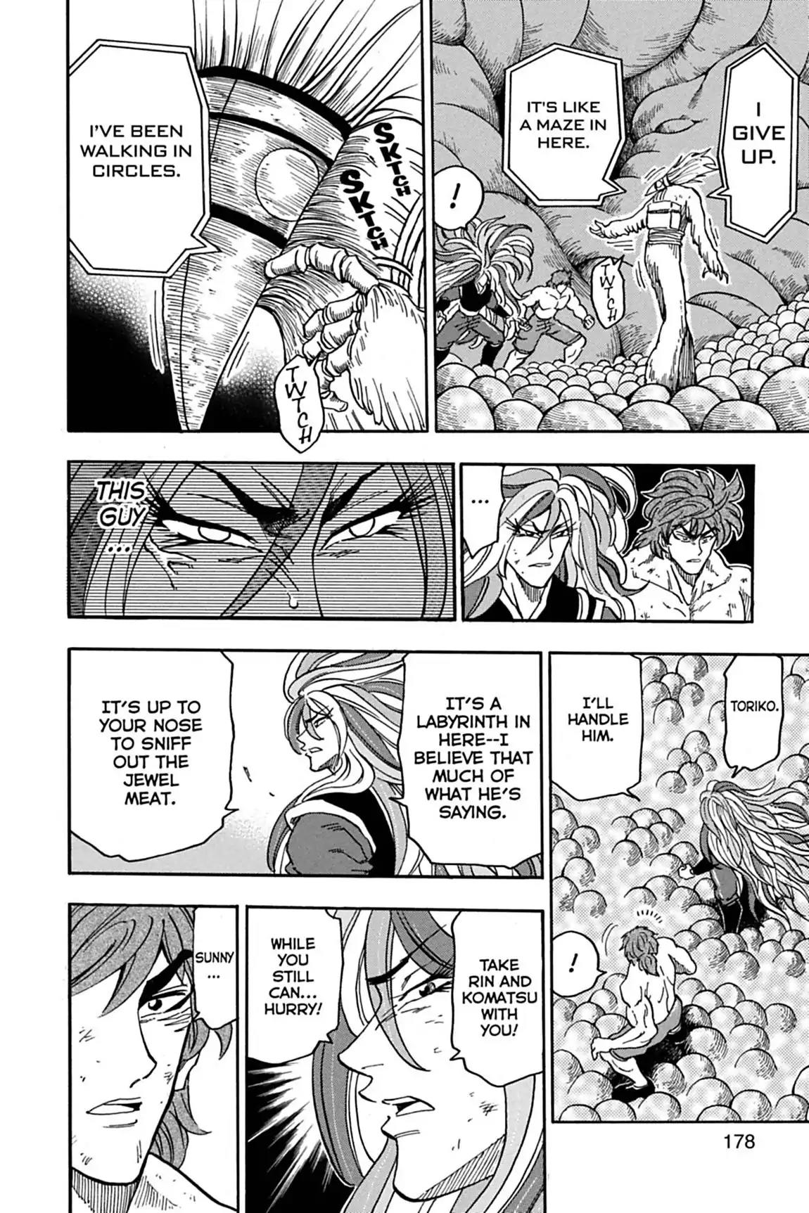 Toriko Chapter 43 page 9 - Chapter 43: Vol.5 Gourmet 43: Sunny's Wrath!!
